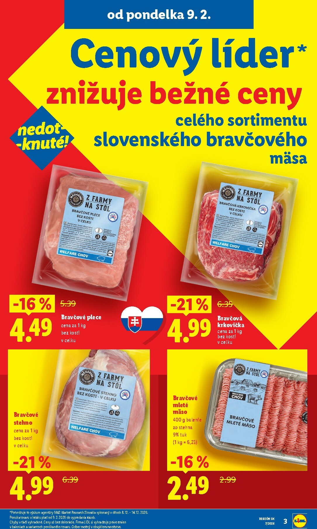 lidl - Leták Lidl platný od 09.02.2026 do 15.02.2026 - page: 3