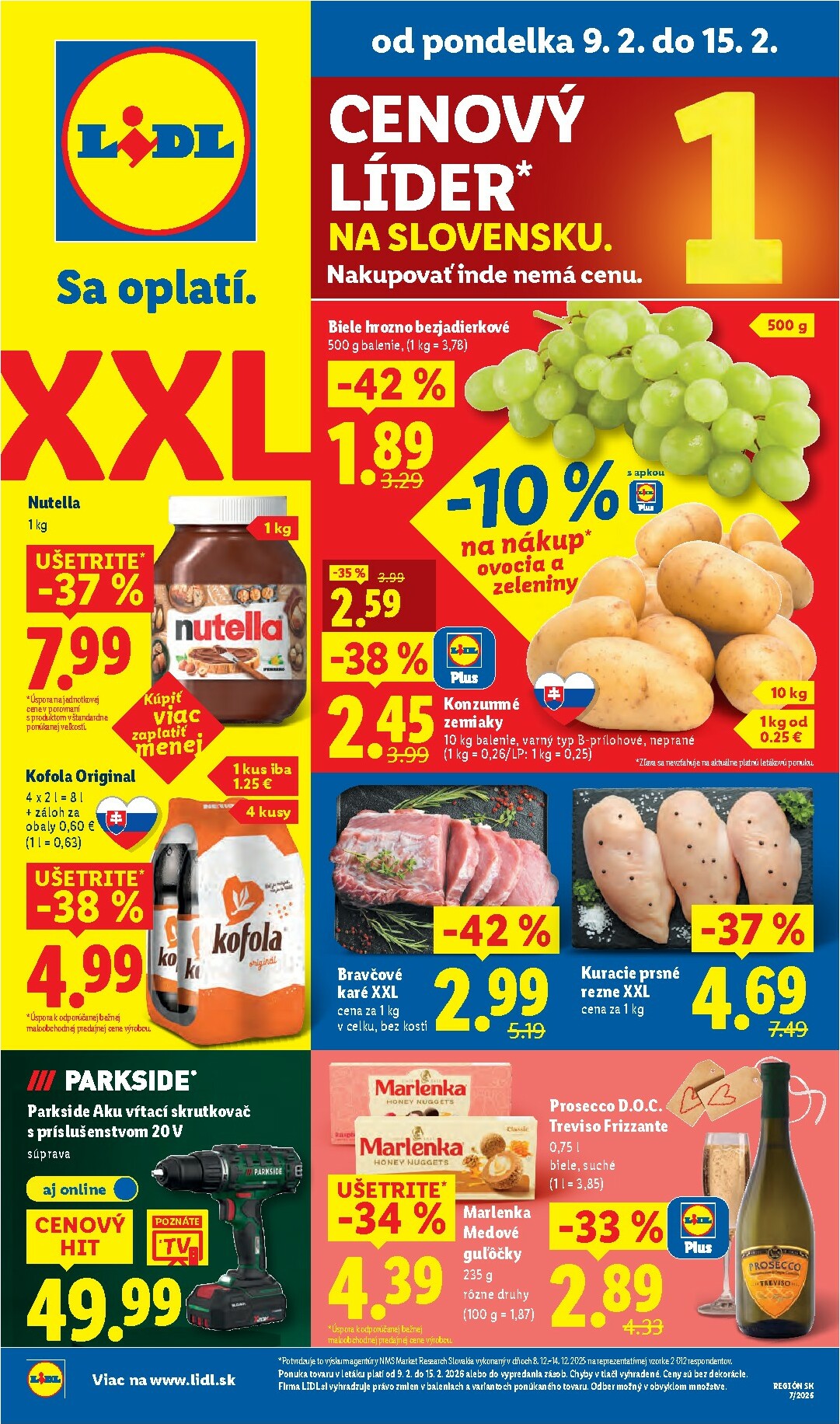 lidl - Leták Lidl platný od 09.02.2026 do 15.02.2026