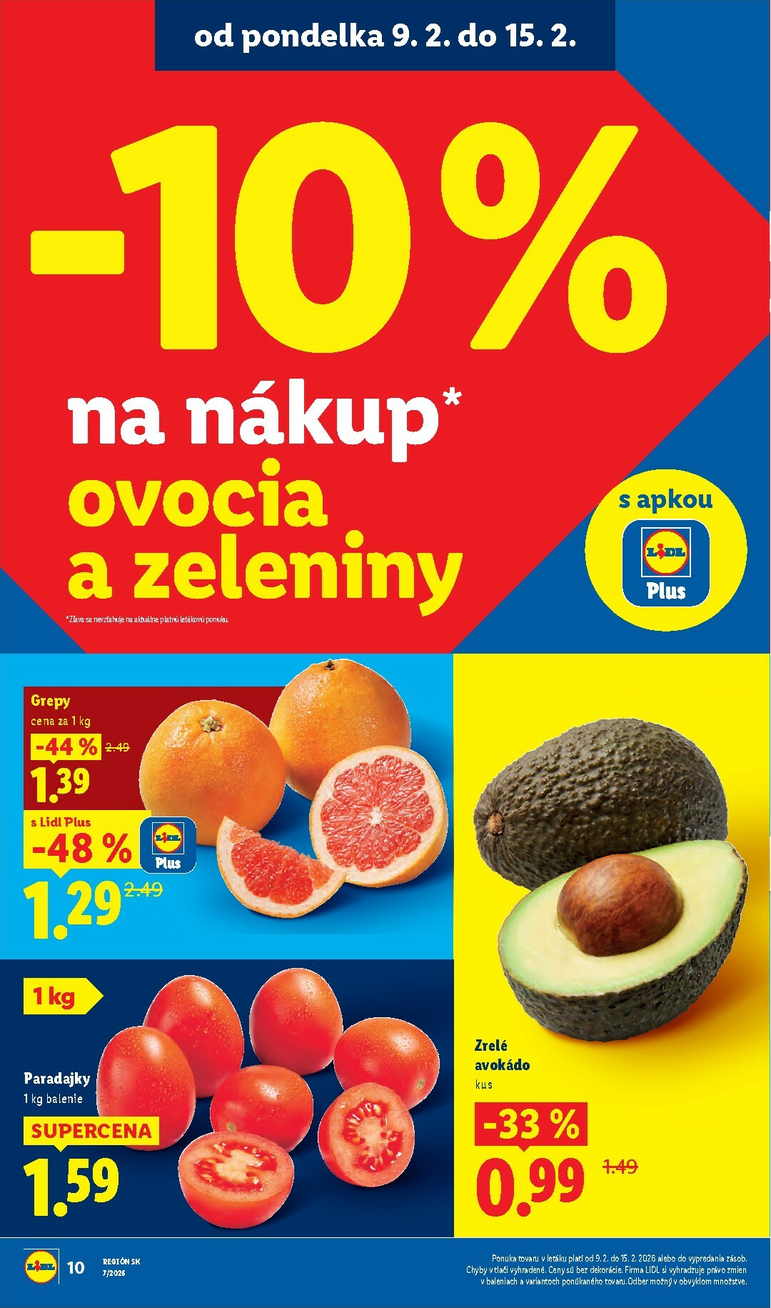 lidl - Leták Lidl platný od 09.02.2026 do 15.02.2026 - page: 10
