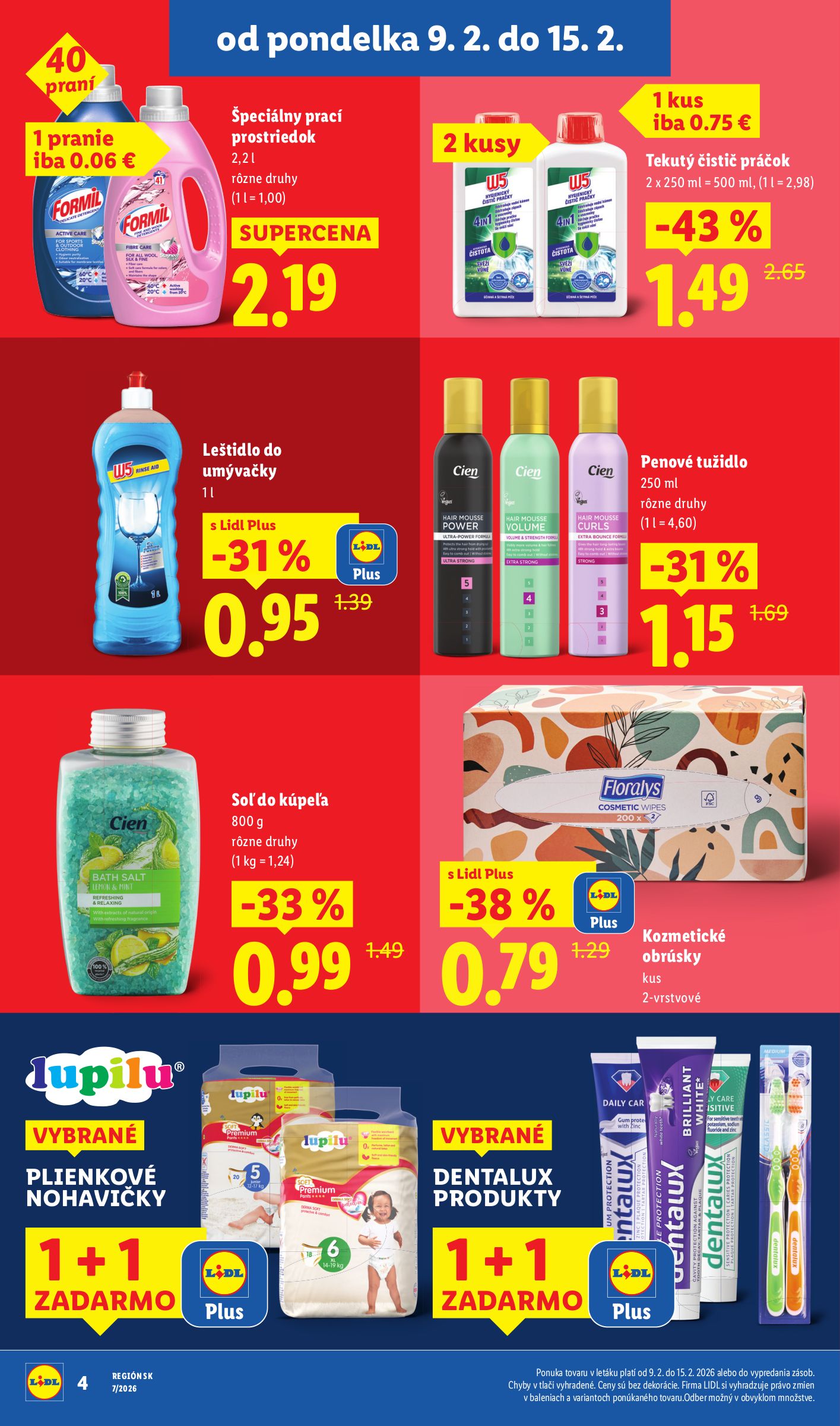 lidl - Leták Lidl - Špeciálne akcie - vybrané predajne platný od 09.02.2026 do 15.02.2026 - page: 5
