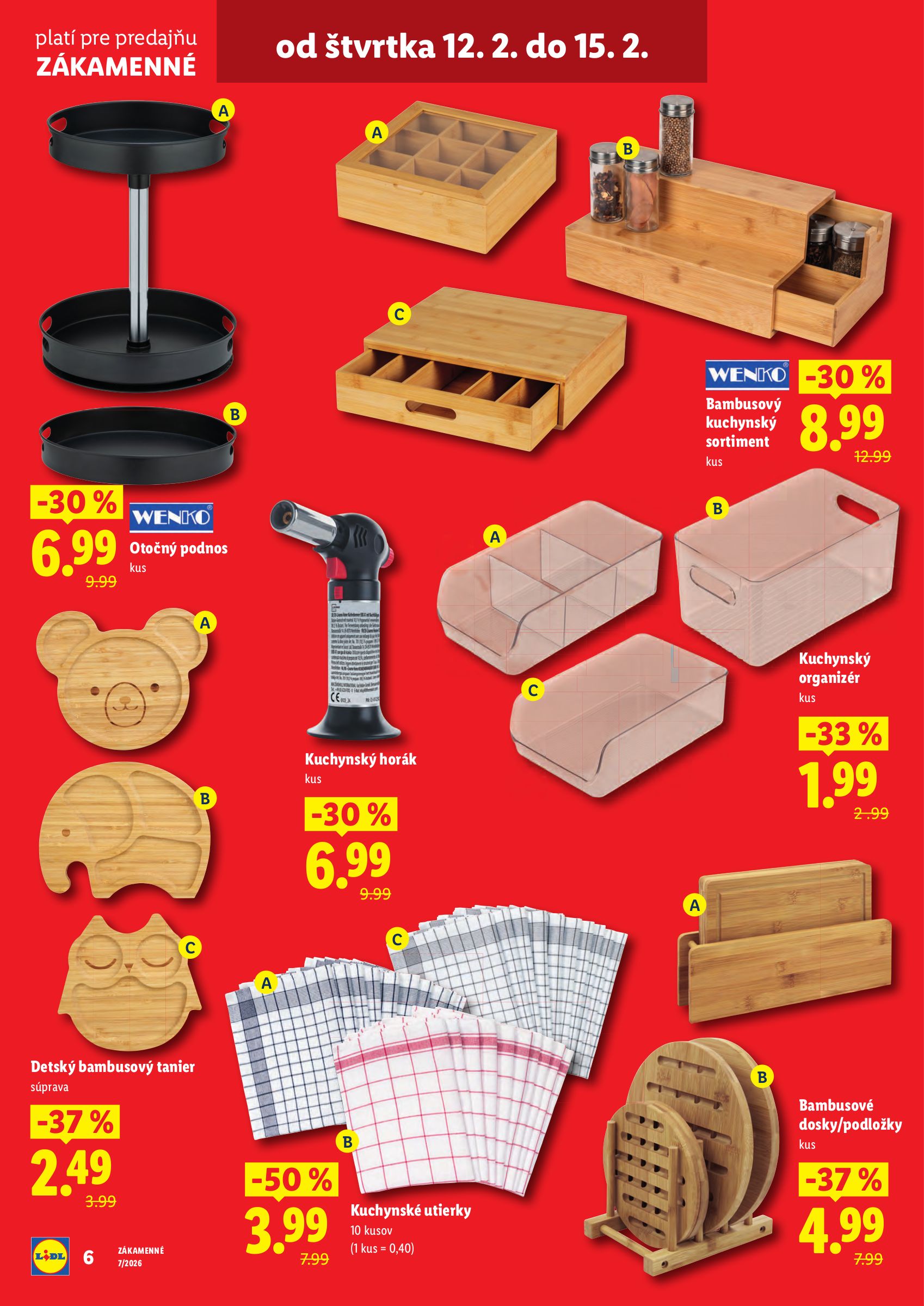 lidl - Leták Lidl - Nová predajňa v Zákamenom platný od 12.02.2026 do 15.02.2026 - page: 6