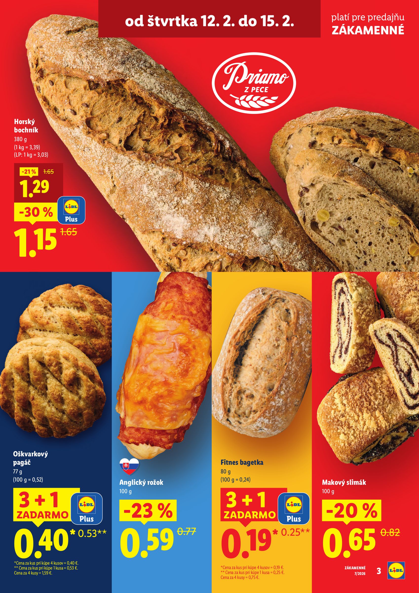 lidl - Leták Lidl - Nová predajňa v Zákamenom platný od 12.02.2026 do 15.02.2026 - page: 3