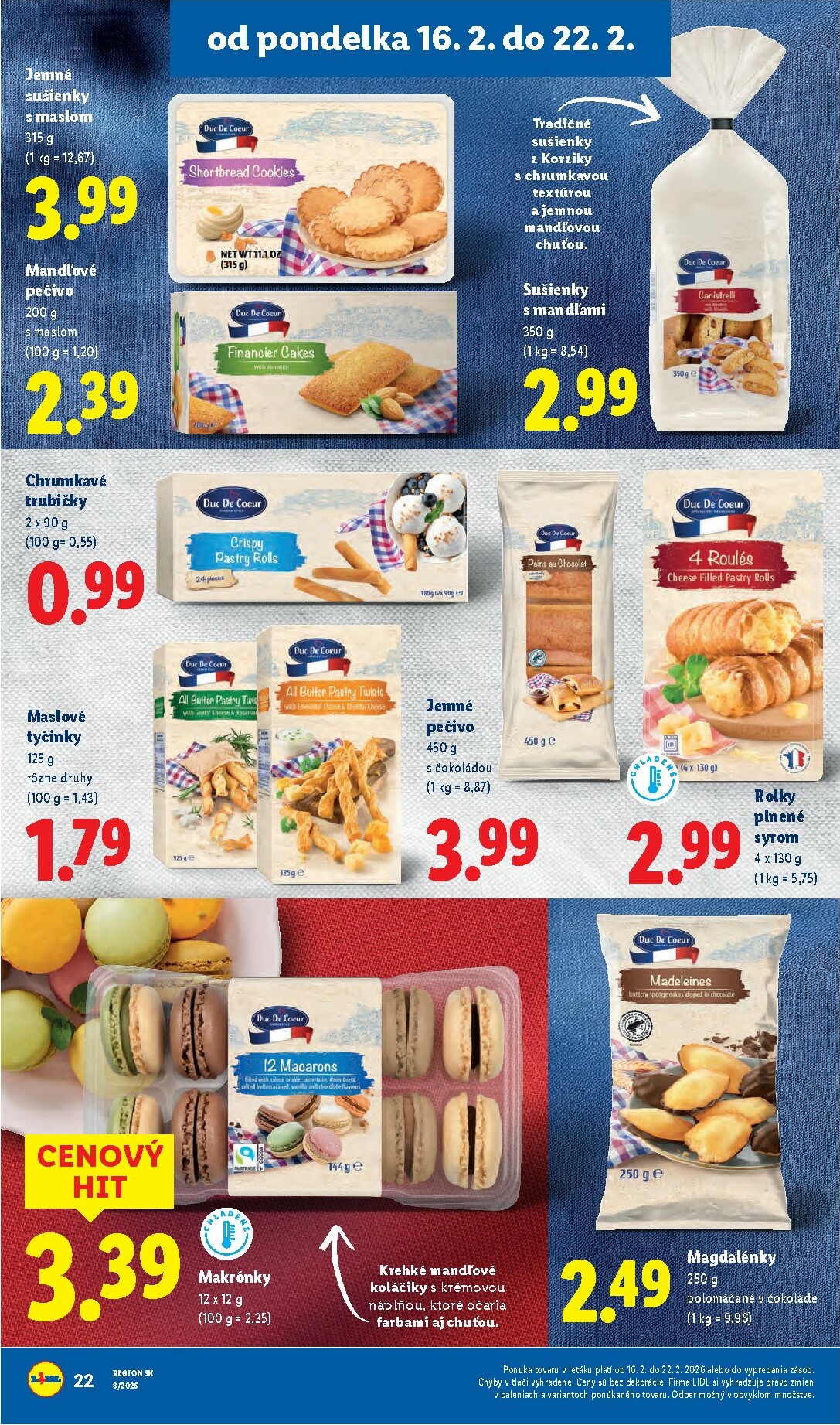 lidl - Leták Lidl platný od 16.02.2026 do 22.02.2026 - page: 22