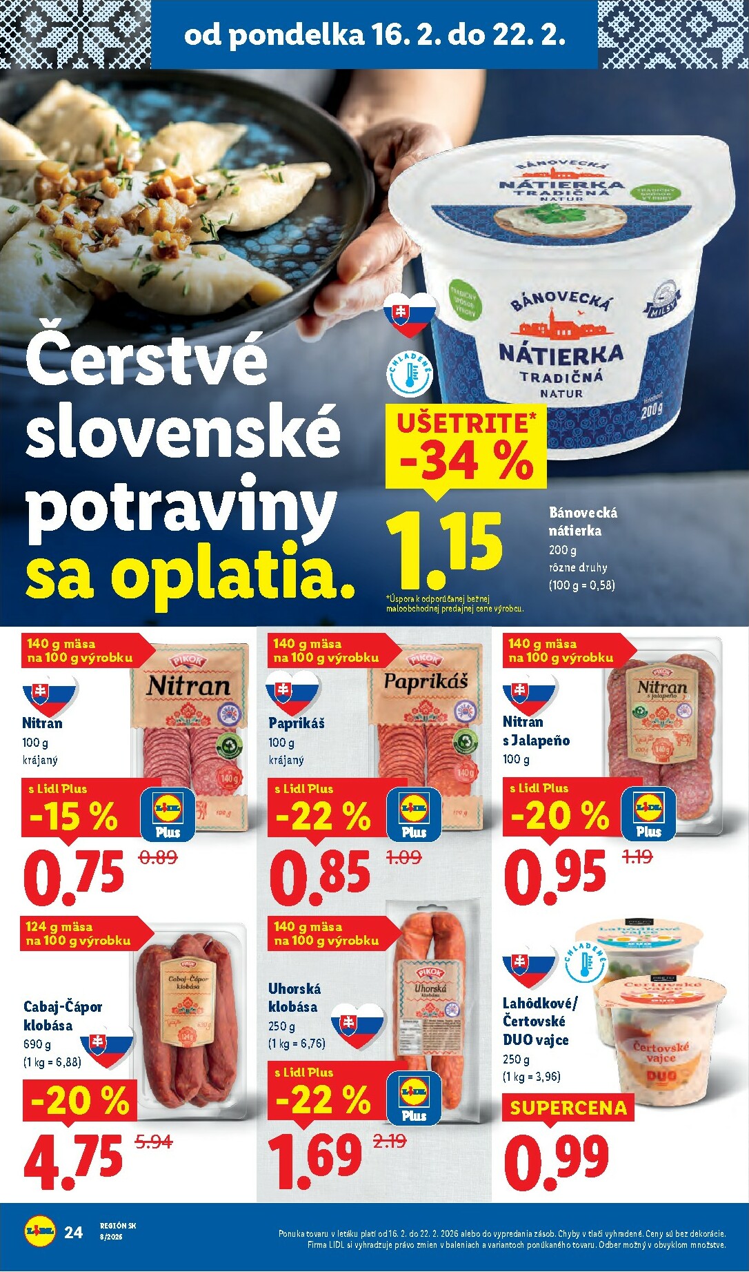 lidl - Leták Lidl platný od 16.02.2026 do 22.02.2026 - page: 26