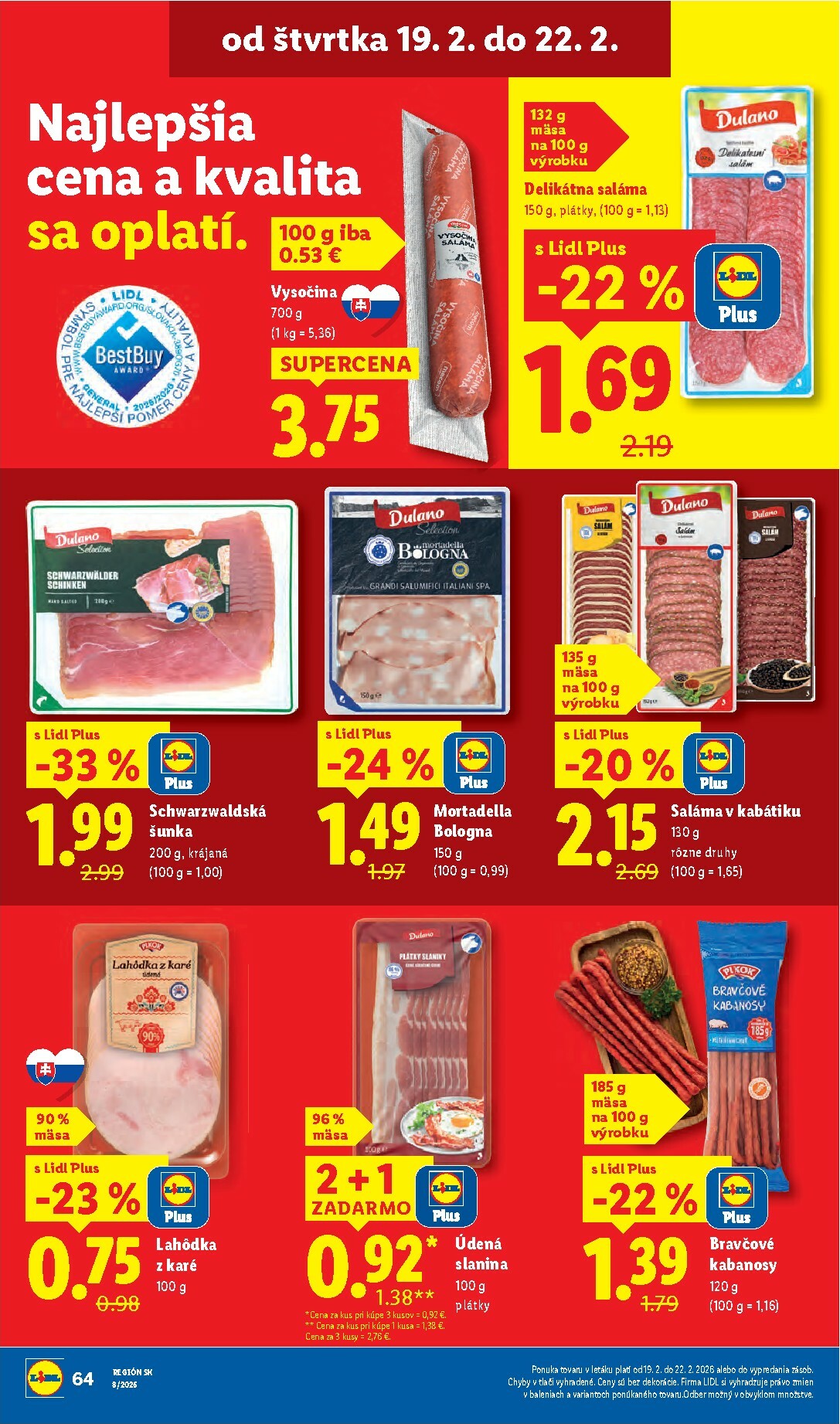 lidl - Leták Lidl platný od 16.02.2026 do 22.02.2026 - page: 70