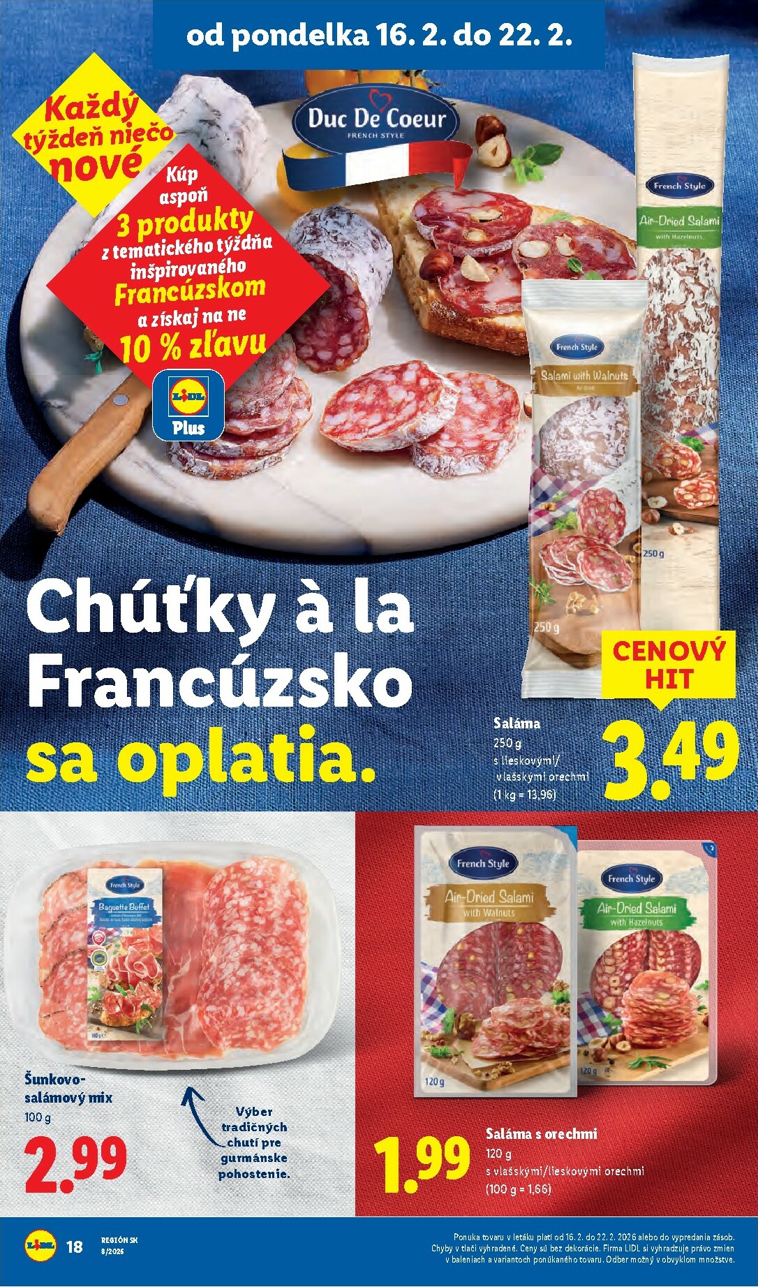 lidl - Leták Lidl platný od 16.02.2026 do 22.02.2026 - page: 18