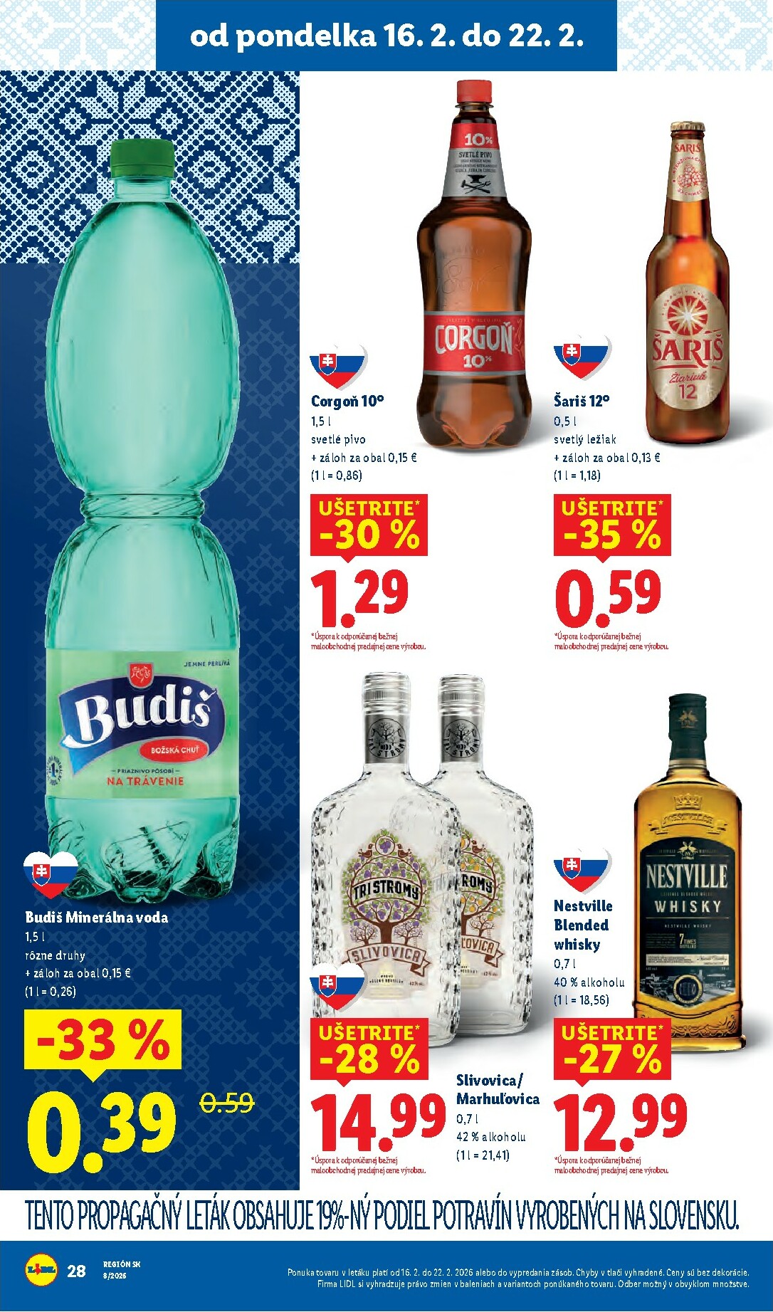 lidl - Leták Lidl platný od 16.02.2026 do 22.02.2026 - page: 30