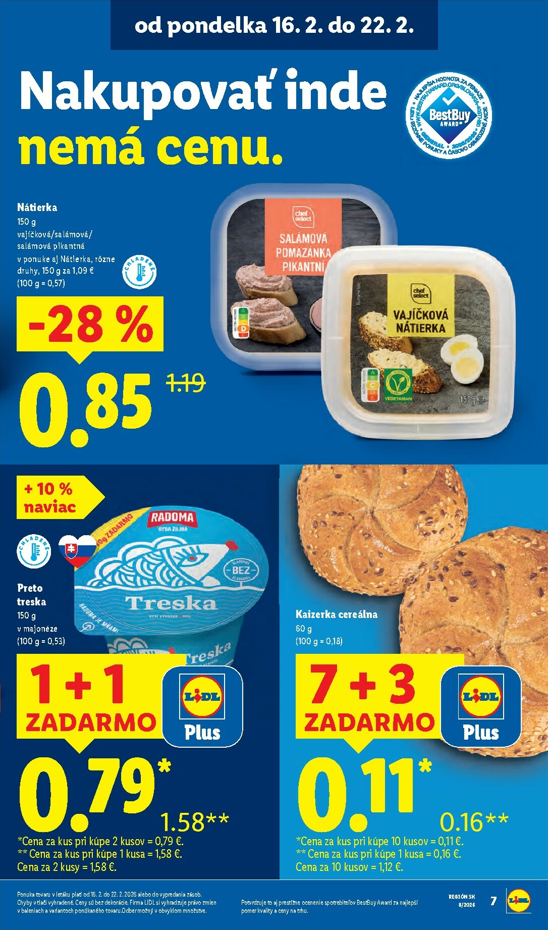 lidl - Leták Lidl platný od 16.02.2026 do 22.02.2026 - page: 7