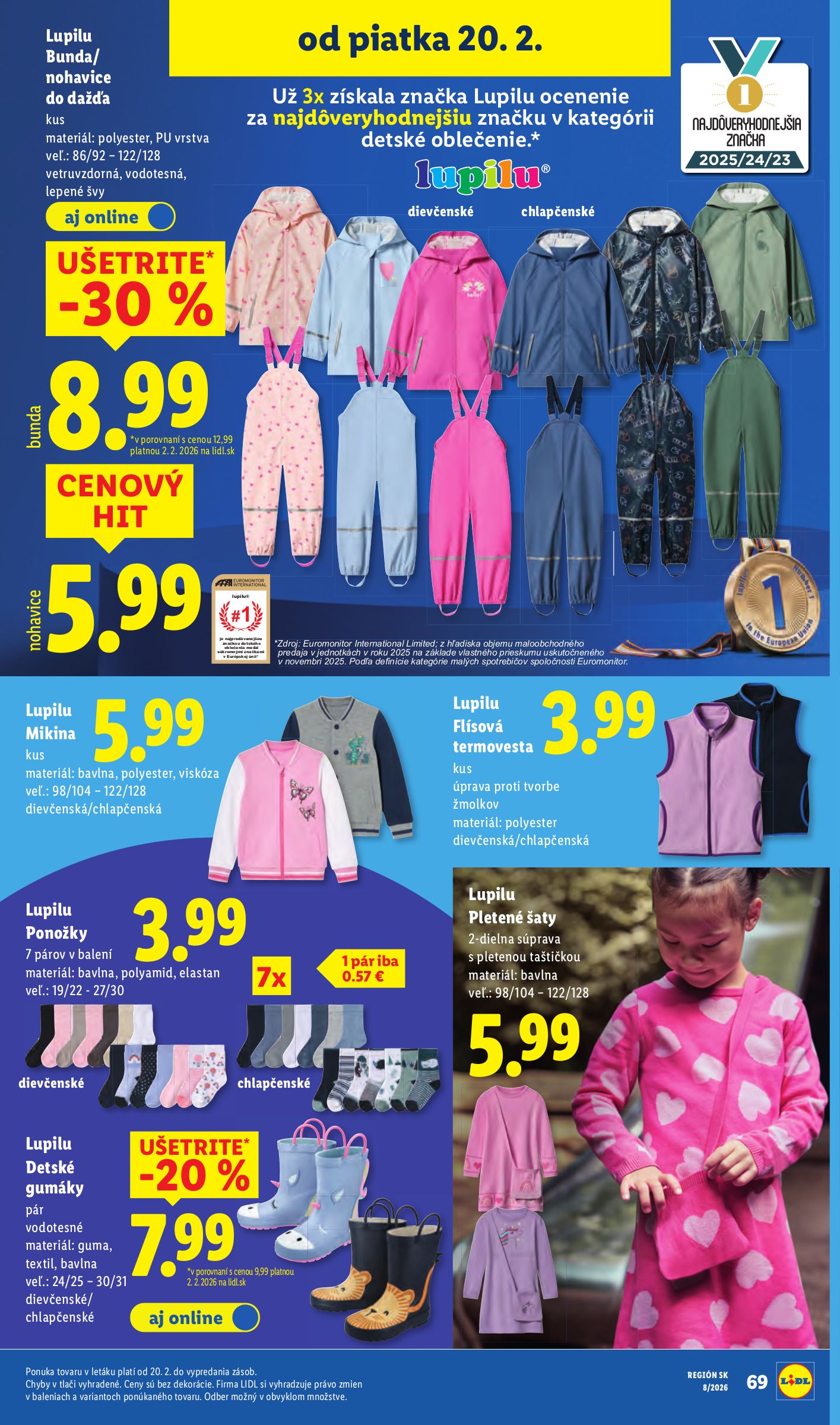 lidl - Leták Lidl platný od 19.02.2026 do 22.02.2026 - page: 40