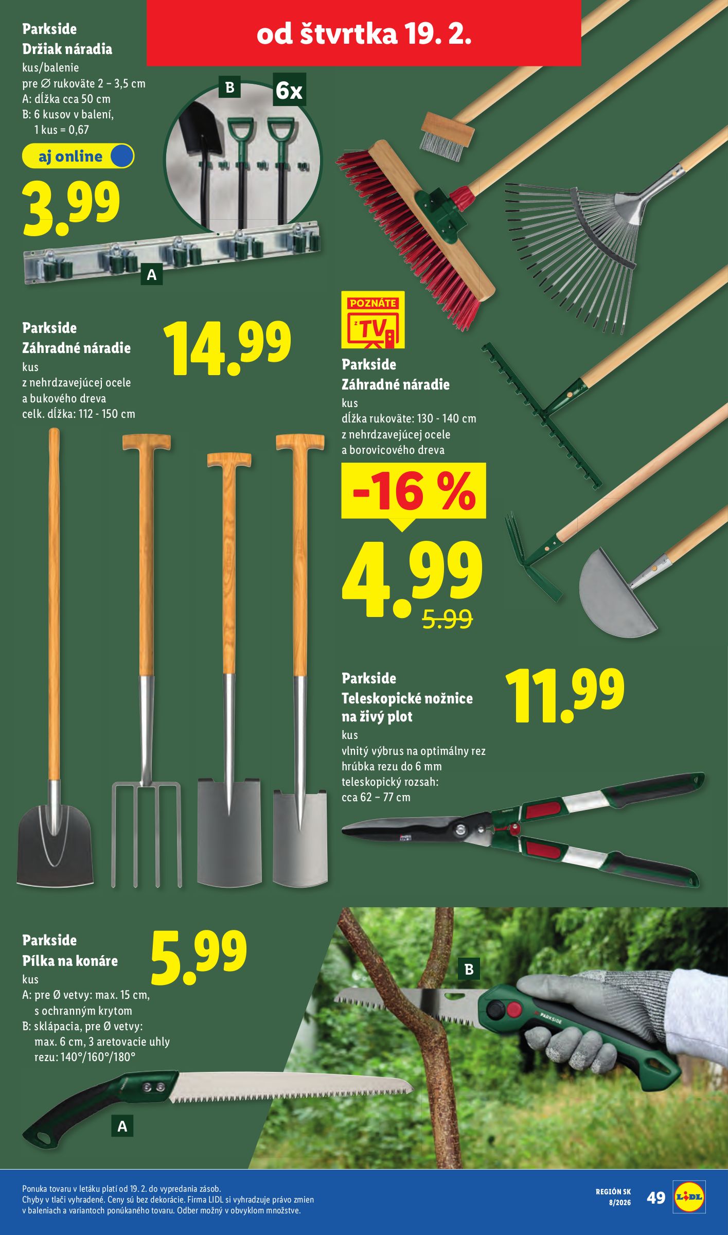 lidl - Leták Lidl platný od 19.02.2026 do 22.02.2026 - page: 33