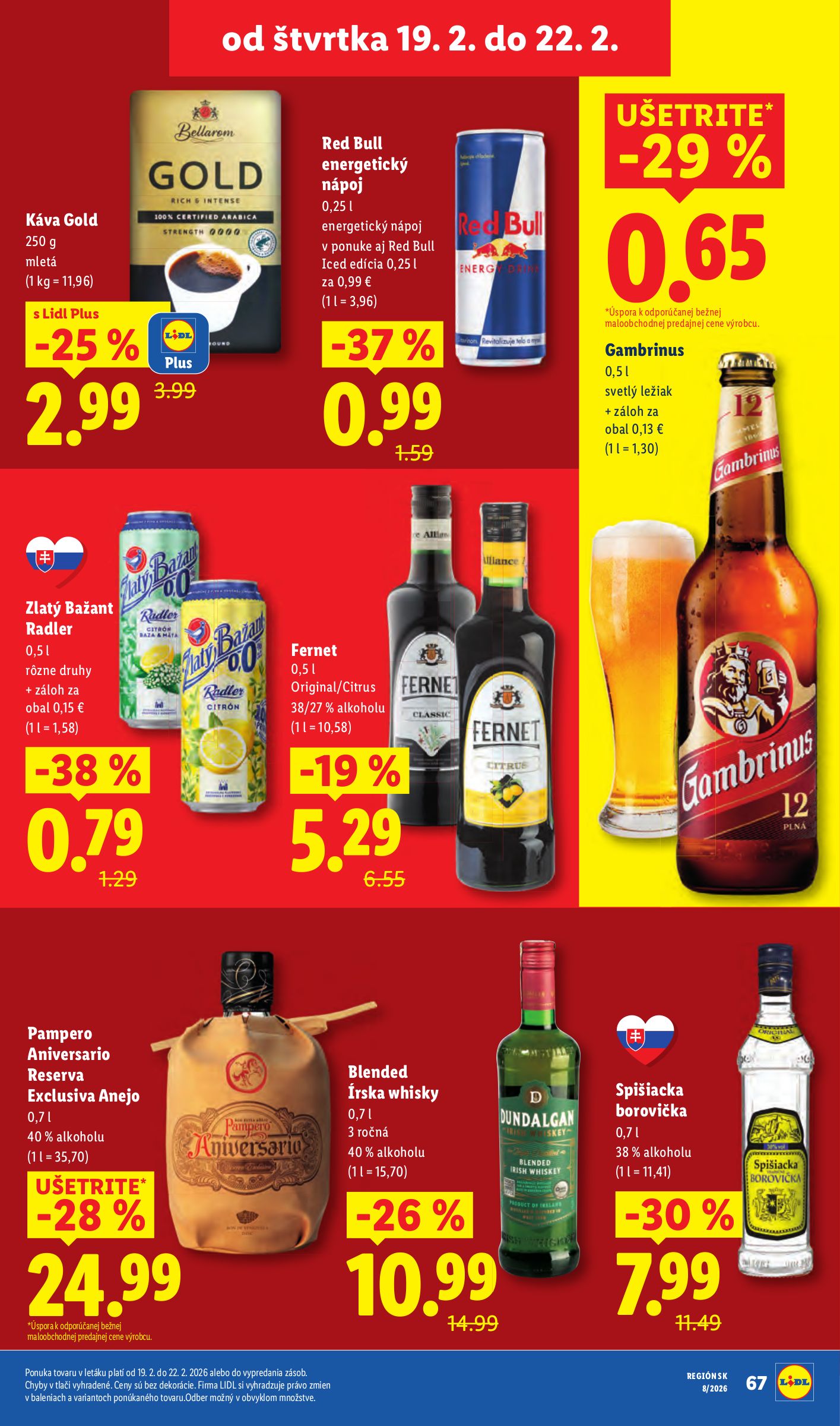 lidl - Leták Lidl platný od 19.02.2026 do 22.02.2026 - page: 25