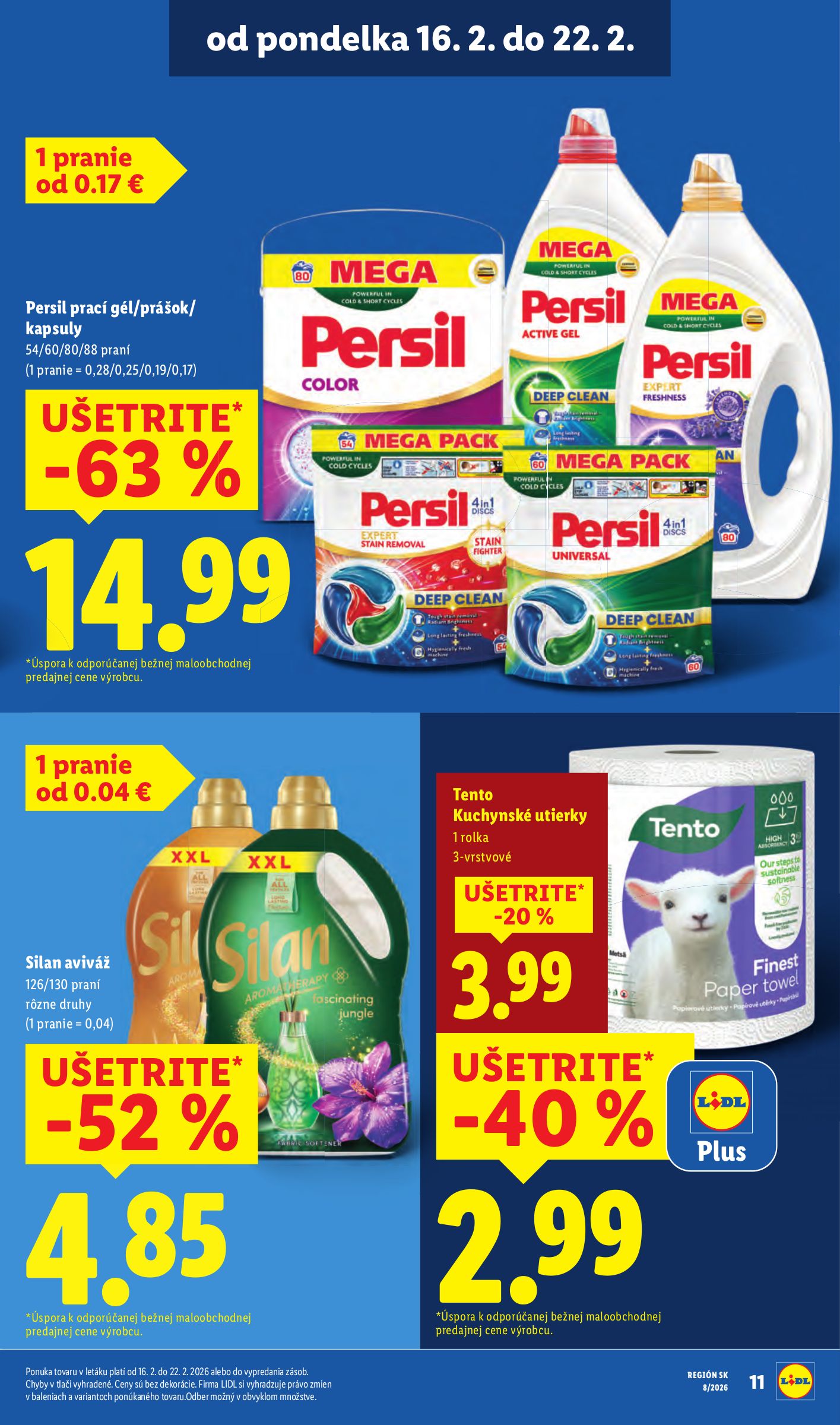 lidl - Leták Lidl platný od 19.02.2026 do 22.02.2026 - page: 11