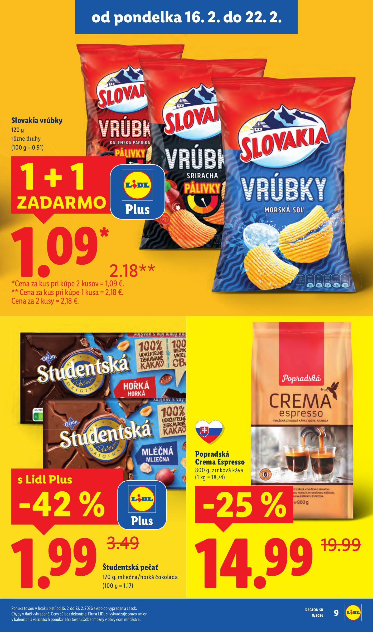 lidl - Leták Lidl platný od 19.02.2026 do 22.02.2026 - page: 9