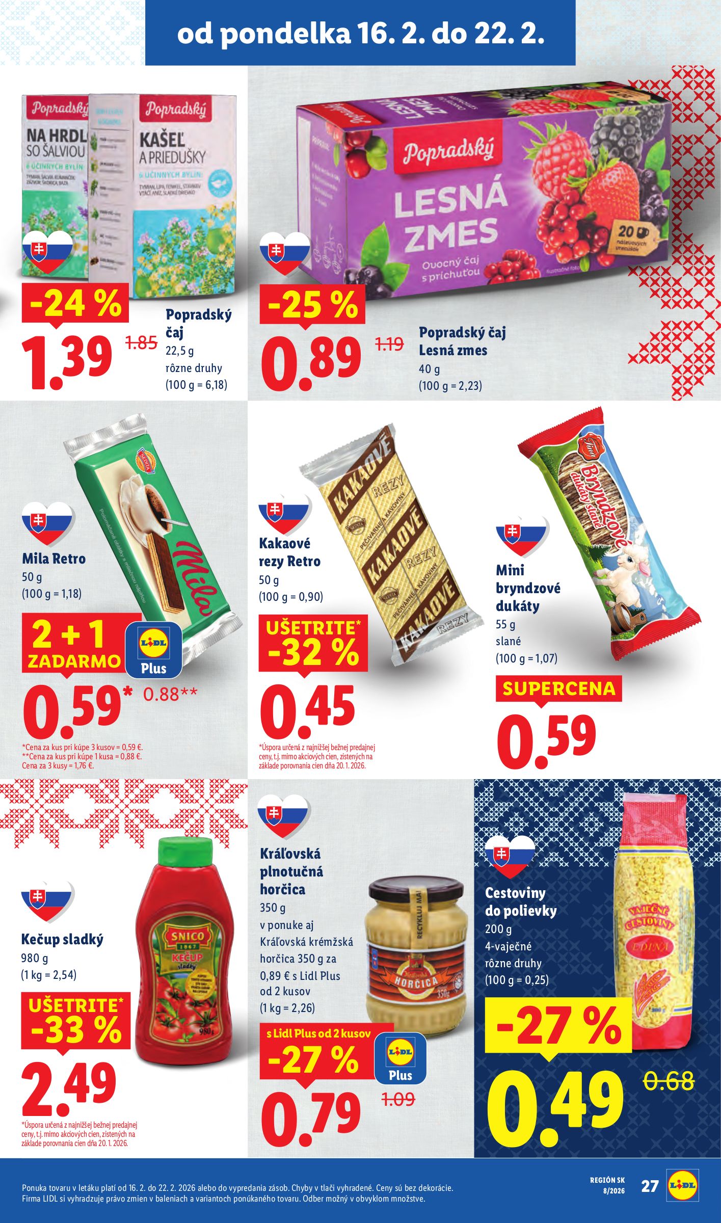 lidl - Leták Lidl platný od 19.02.2026 do 22.02.2026 - page: 61