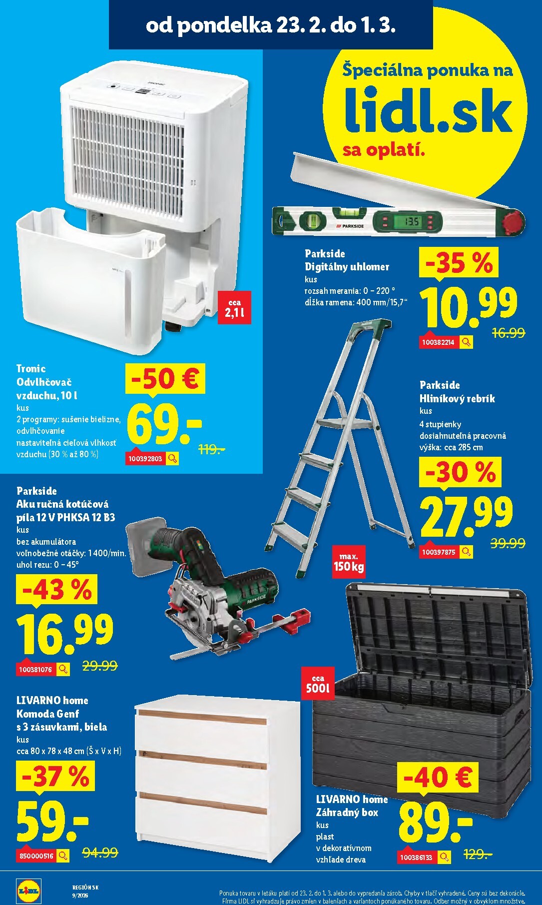 lidl - Leták Lidl platný od 23.02.2026 do 01.03.2026 - page: 56