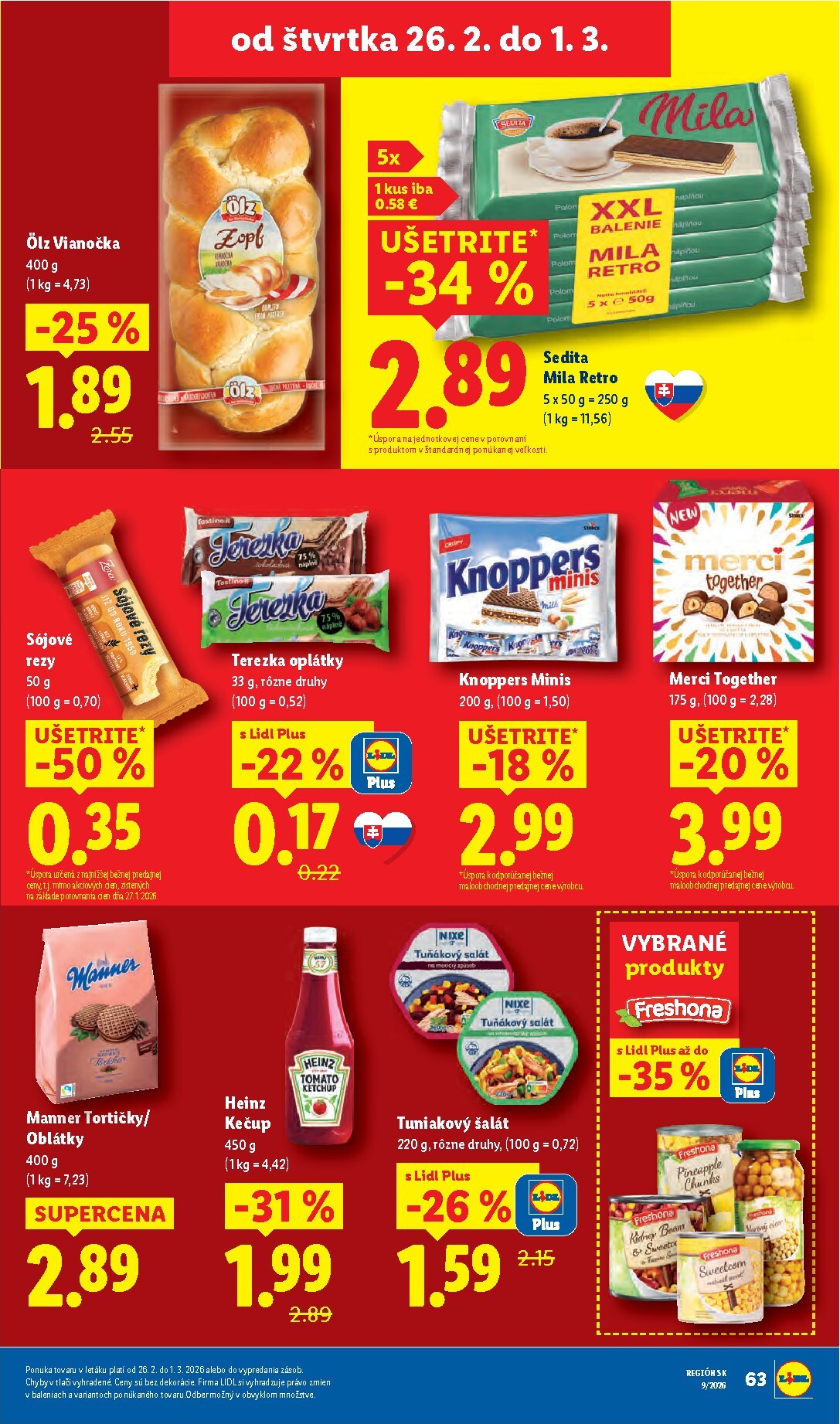 lidl - Leták Lidl platný od 23.02.2026 do 01.03.2026 - page: 71