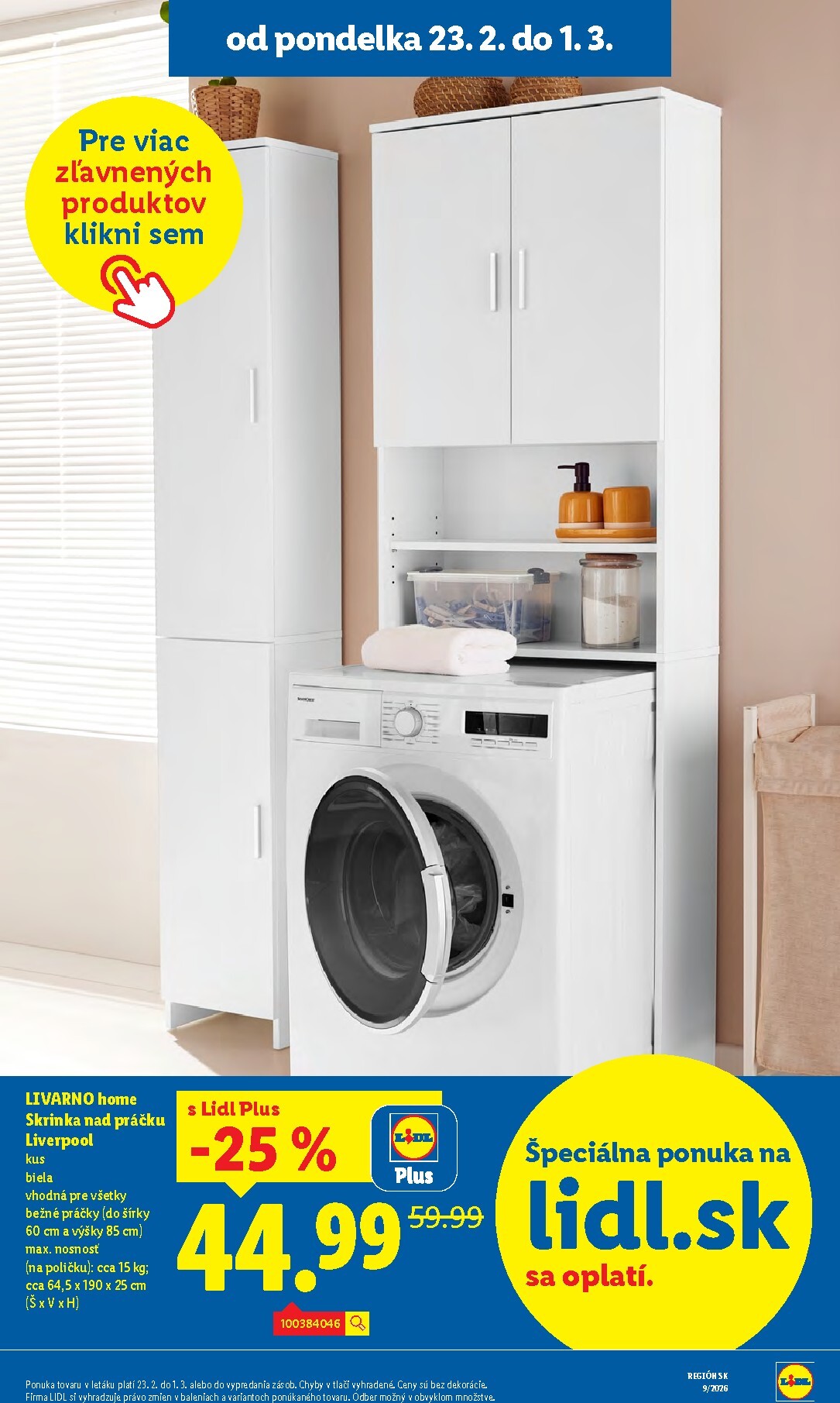 lidl - Leták Lidl platný od 23.02.2026 do 01.03.2026 - page: 59