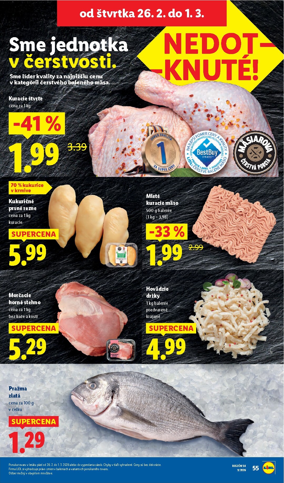 lidl - Leták Lidl platný od 23.02.2026 do 01.03.2026 - page: 62