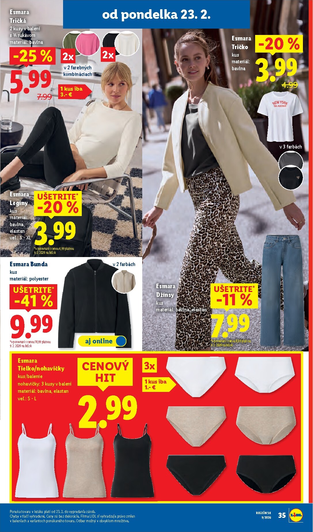 lidl - Leták Lidl platný od 23.02.2026 do 01.03.2026 - page: 45