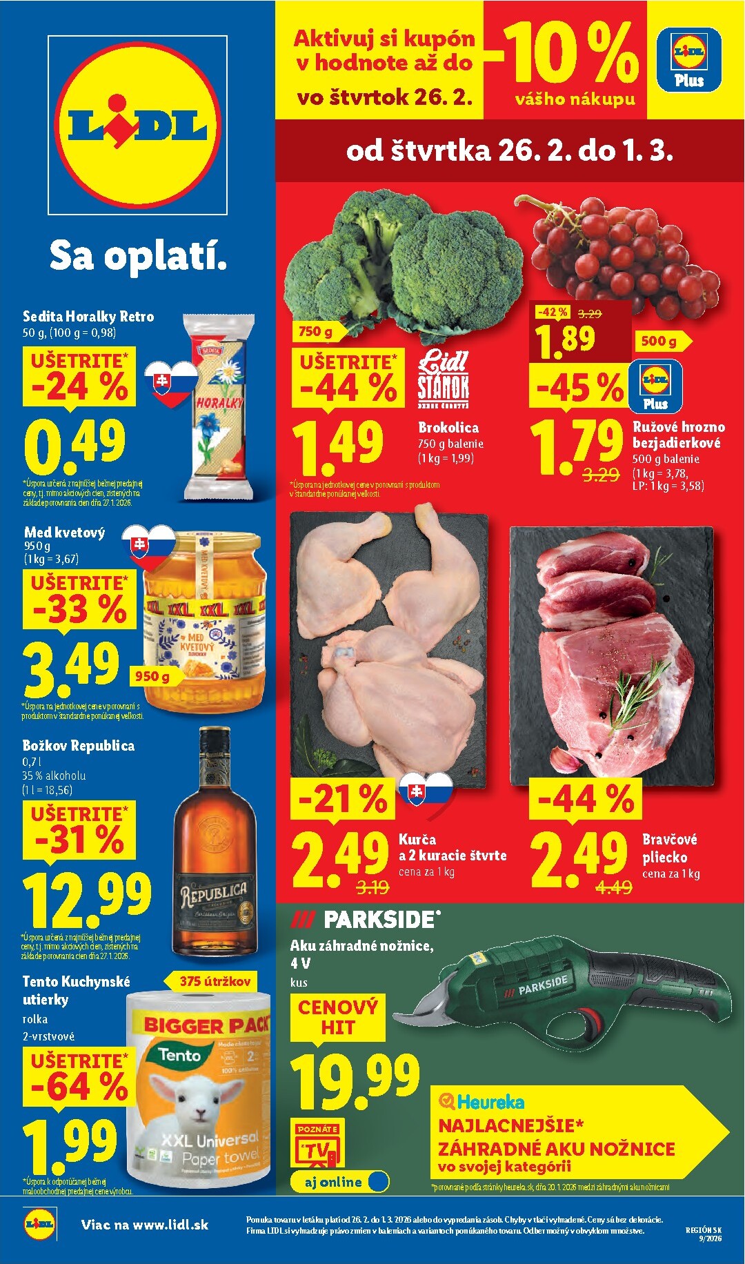lidl - Leták Lidl platný od 23.02.2026 do 01.03.2026 - page: 60