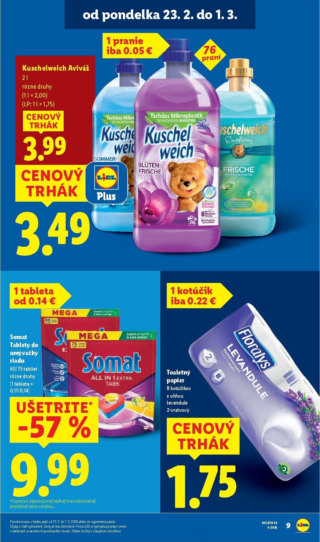 lidl - Leták Lidl platný od 23.02.2026 do 01.03.2026 - page: 9