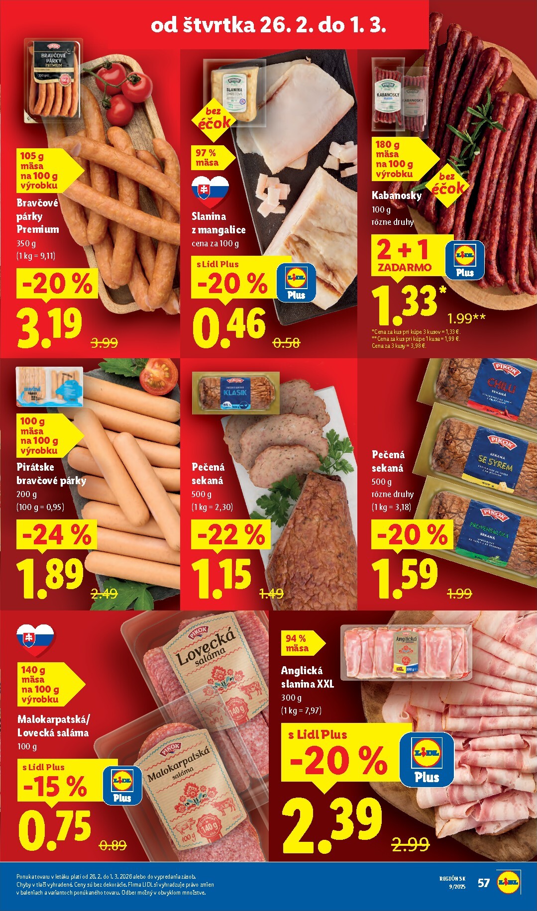 lidl - Leták Lidl platný od 23.02.2026 do 01.03.2026 - page: 65
