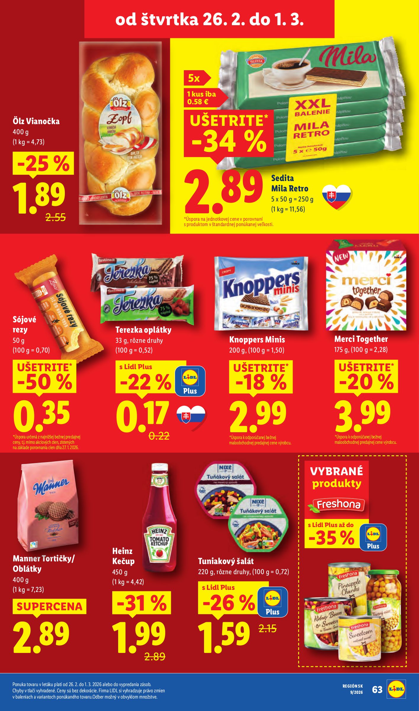 lidl - Leták Lidl platný od 26.02.2026 do 01.03.2026 - page: 21