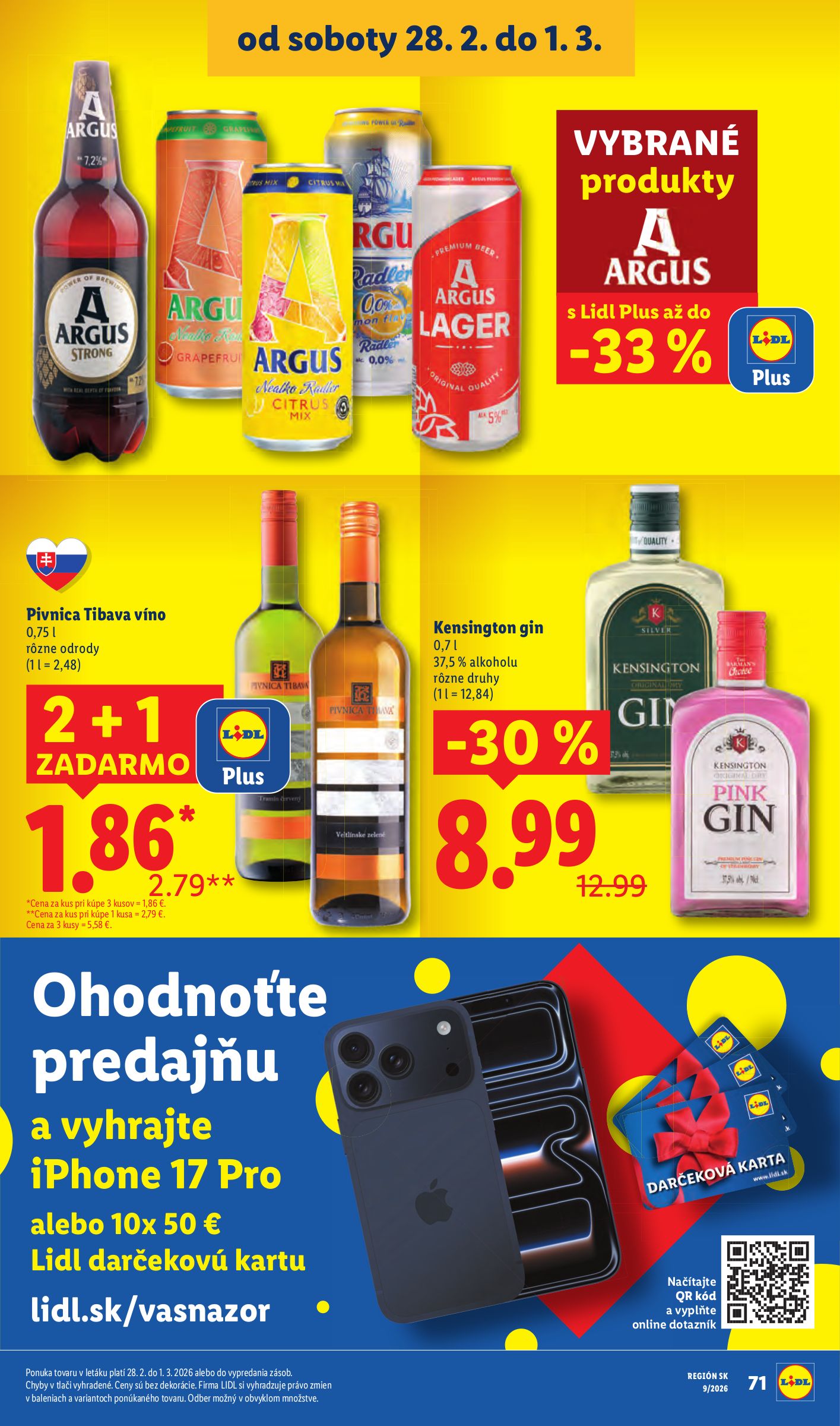 lidl - Leták Lidl platný od 26.02.2026 do 01.03.2026 - page: 43