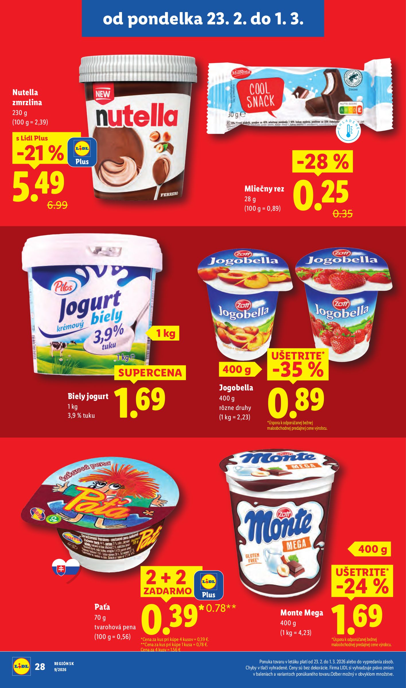lidl - Leták Lidl platný od 26.02.2026 do 01.03.2026 - page: 70