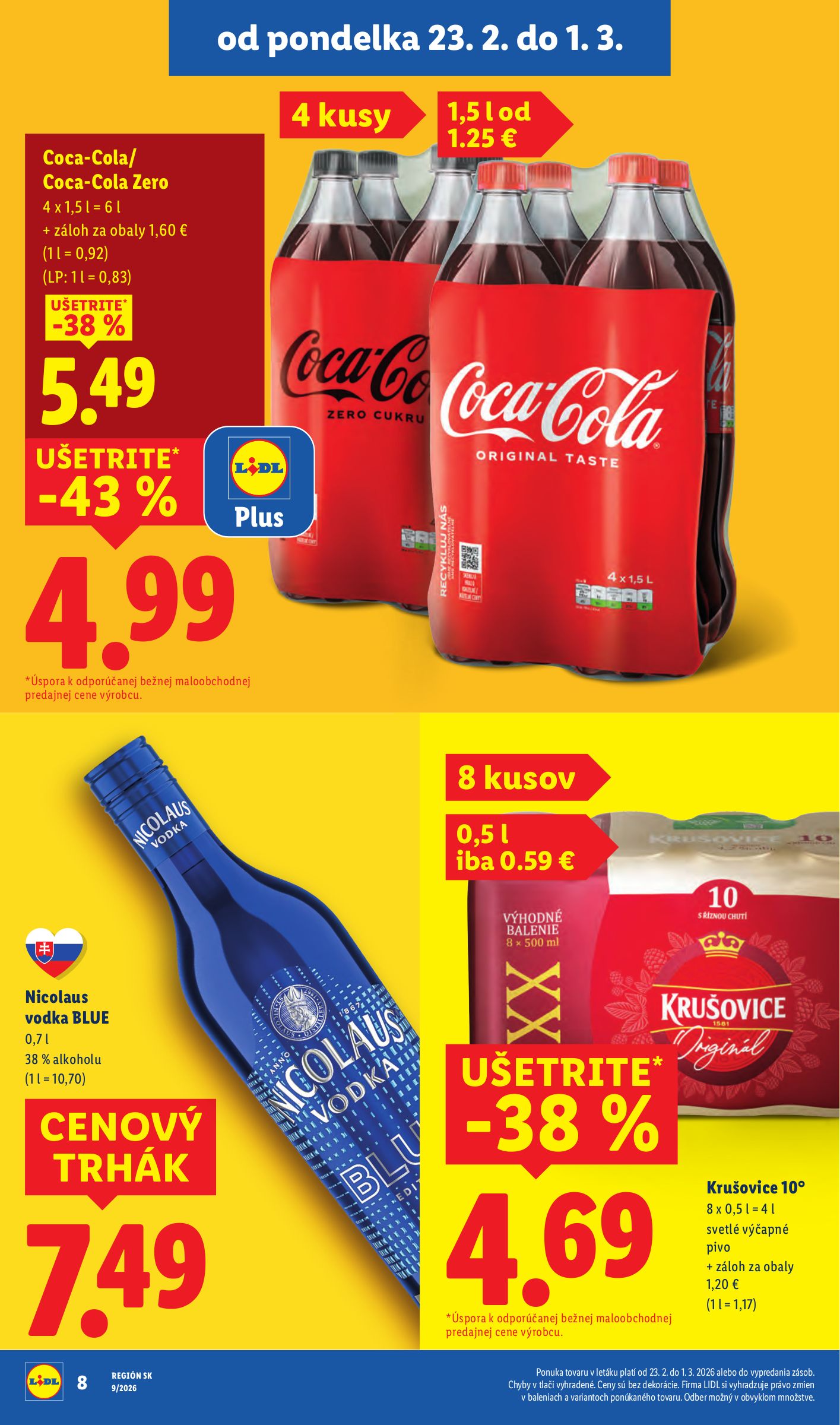 lidl - Leták Lidl platný od 26.02.2026 do 01.03.2026 - page: 8