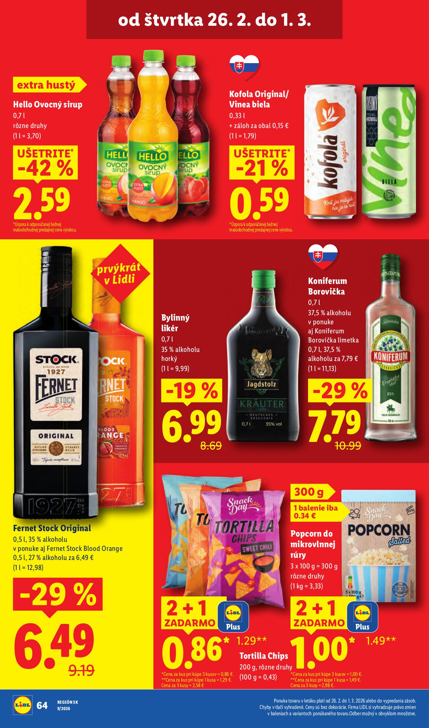 lidl - Leták Lidl platný od 26.02.2026 do 01.03.2026 - page: 22