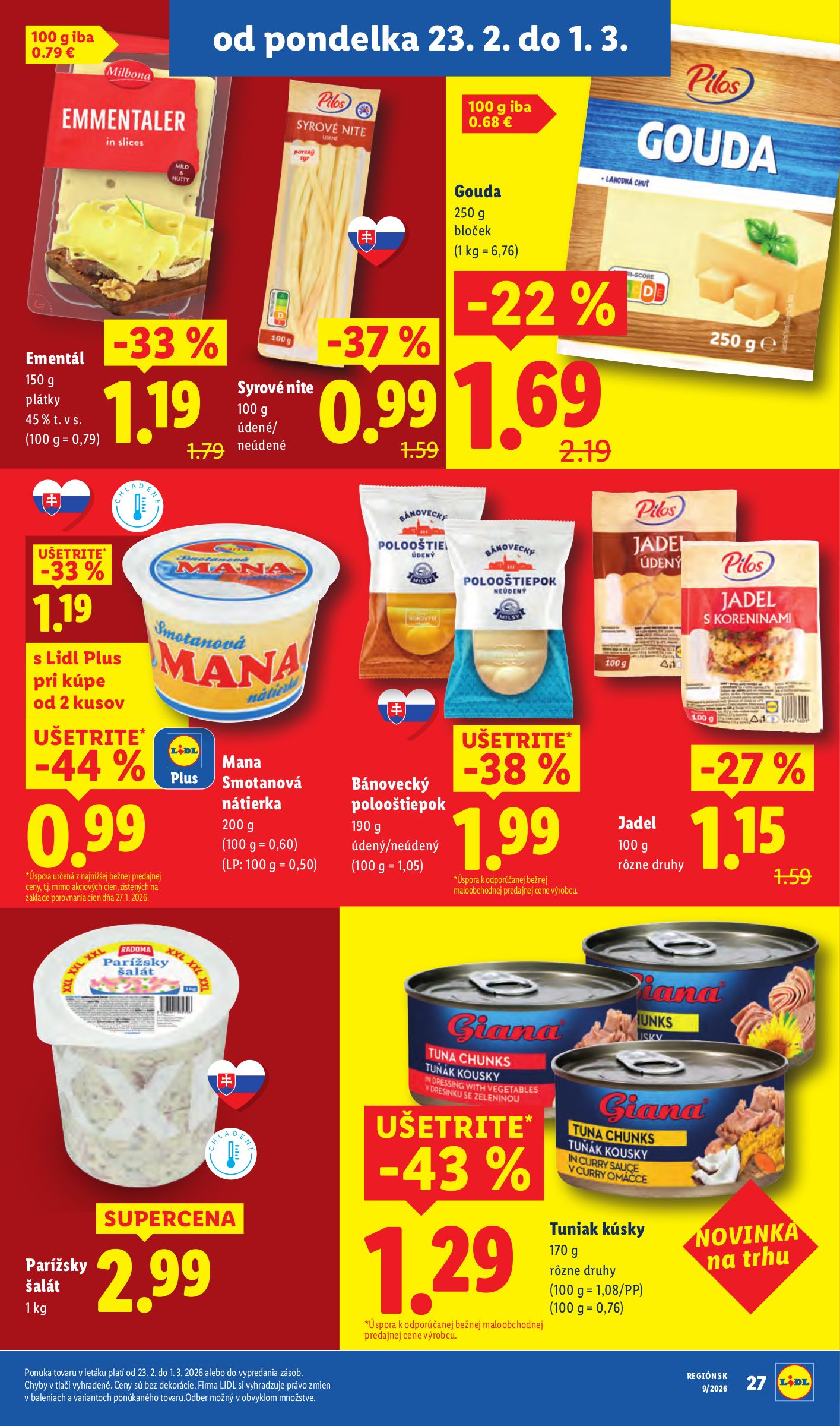 lidl - Leták Lidl platný od 26.02.2026 do 01.03.2026 - page: 69