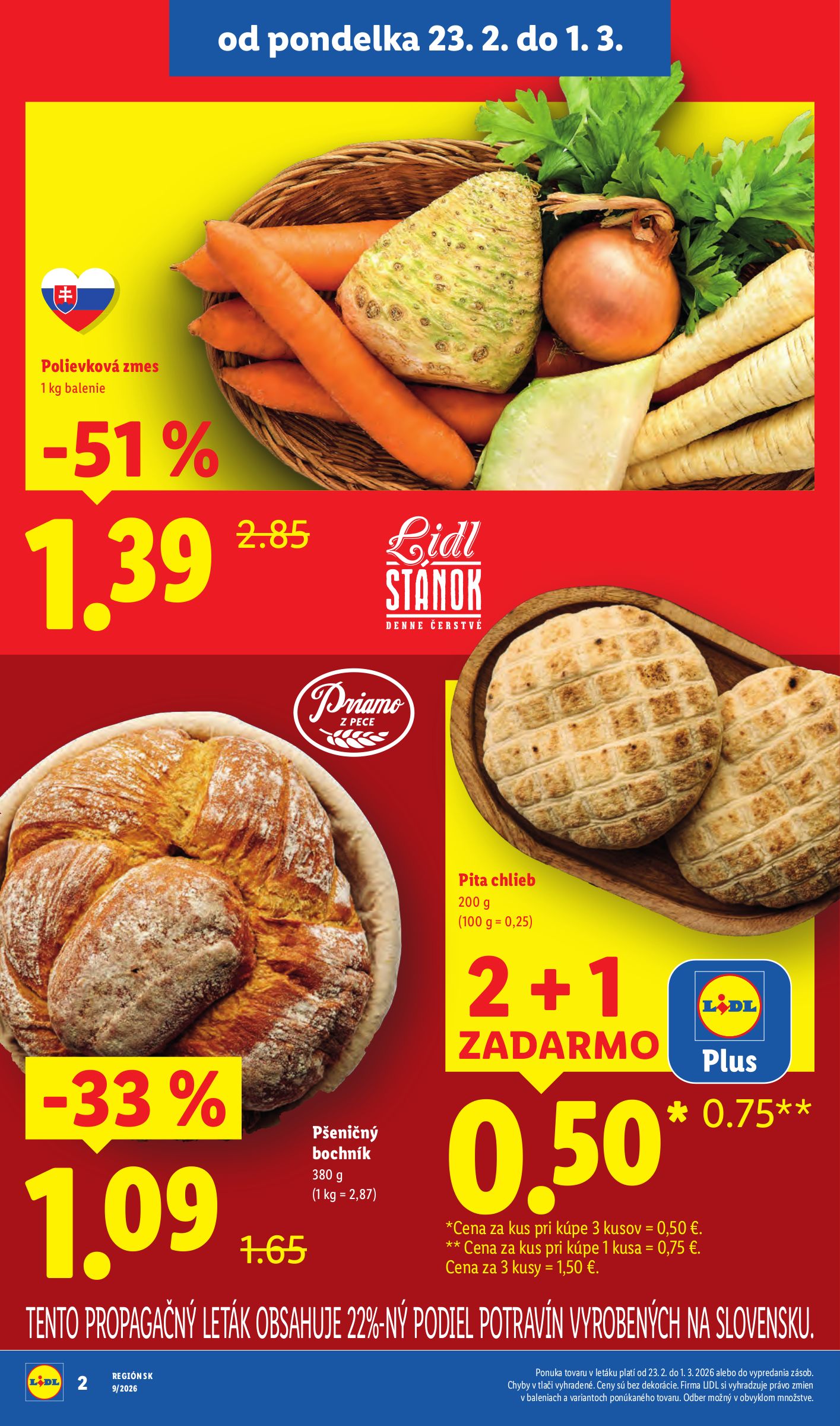 lidl - Leták Lidl - Špeciálne akcie - vybrané predajne platný od 23.02.2026 do 01.03.2026 - page: 4