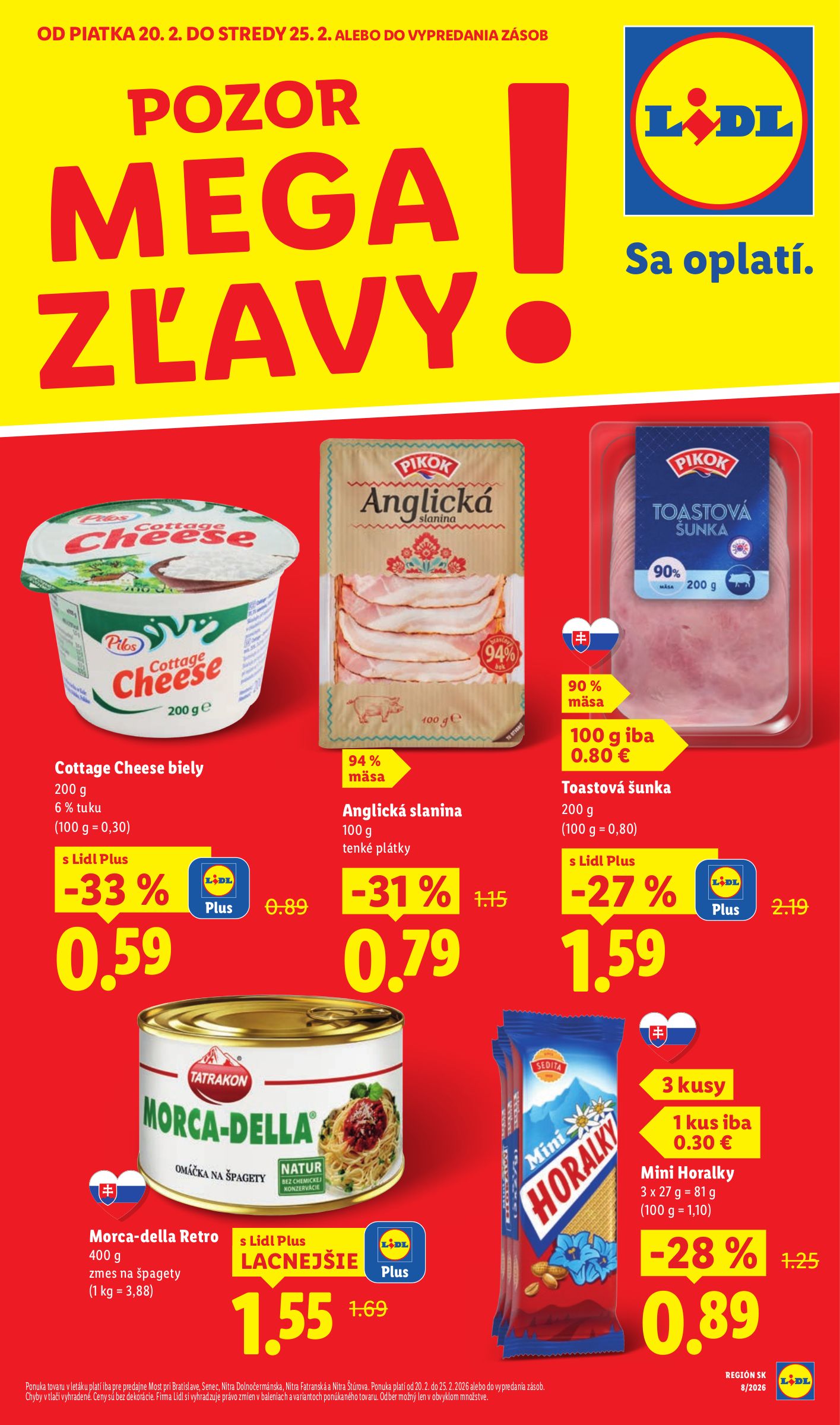 lidl - Leták Lidl - Špeciálne akcie - vybrané predajne platný od 23.02.2026 do 01.03.2026 - page: 2