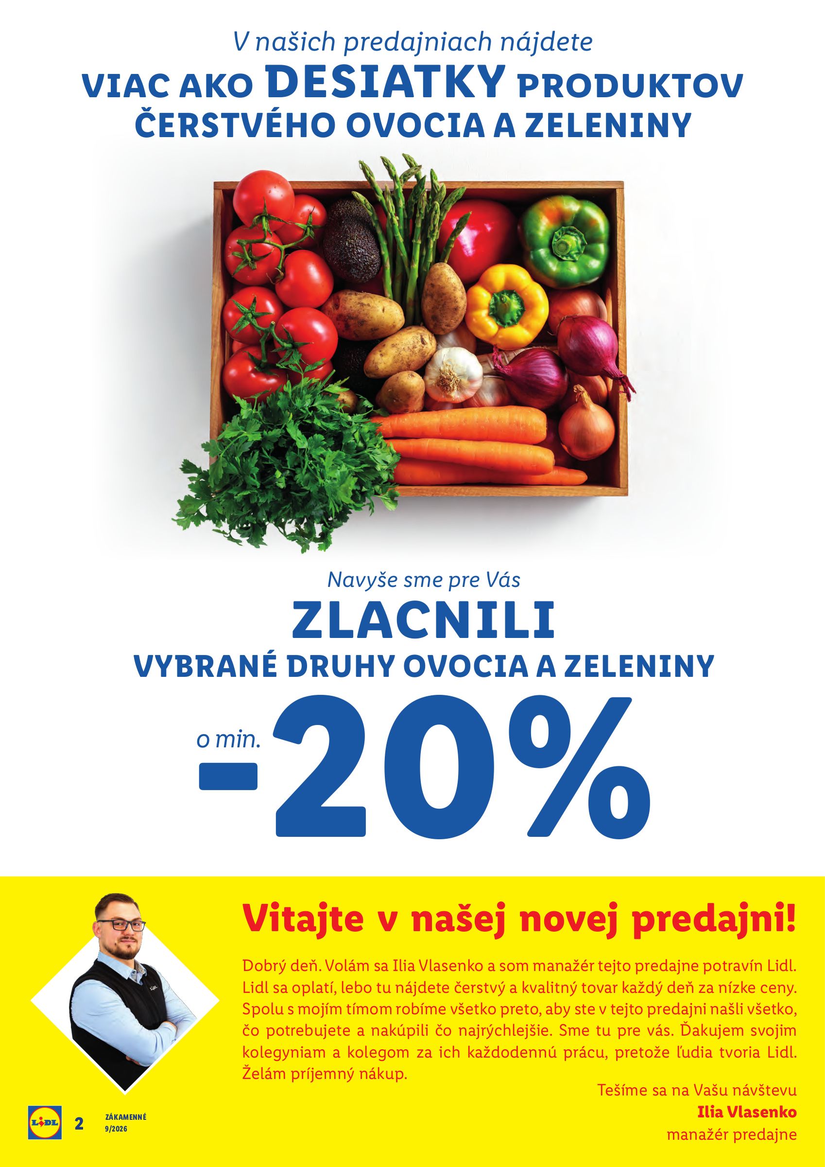 lidl - Leták Lidl - Nová predajňa v Zákamennom platný od 23.02.2026 do 01.03.2026 - page: 2