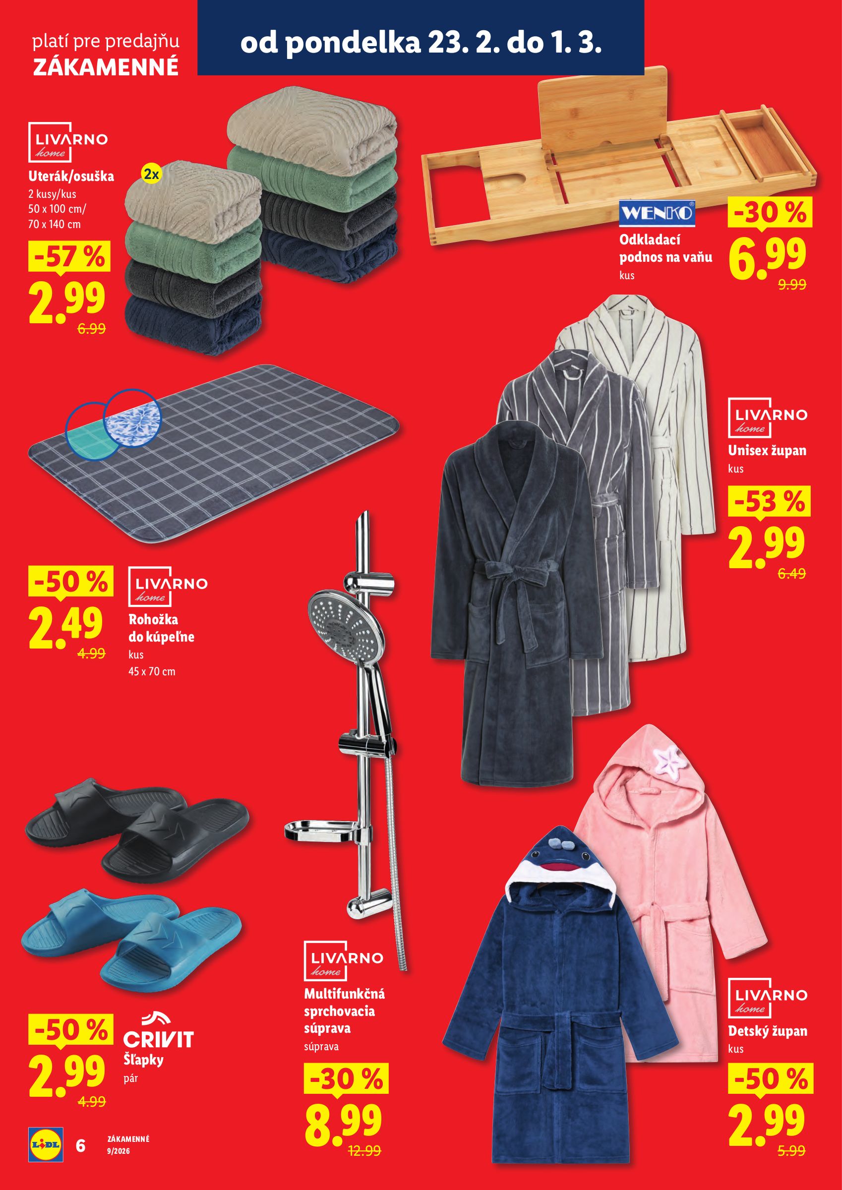 lidl - Leták Lidl - Nová predajňa v Zákamennom platný od 23.02.2026 do 01.03.2026 - page: 6