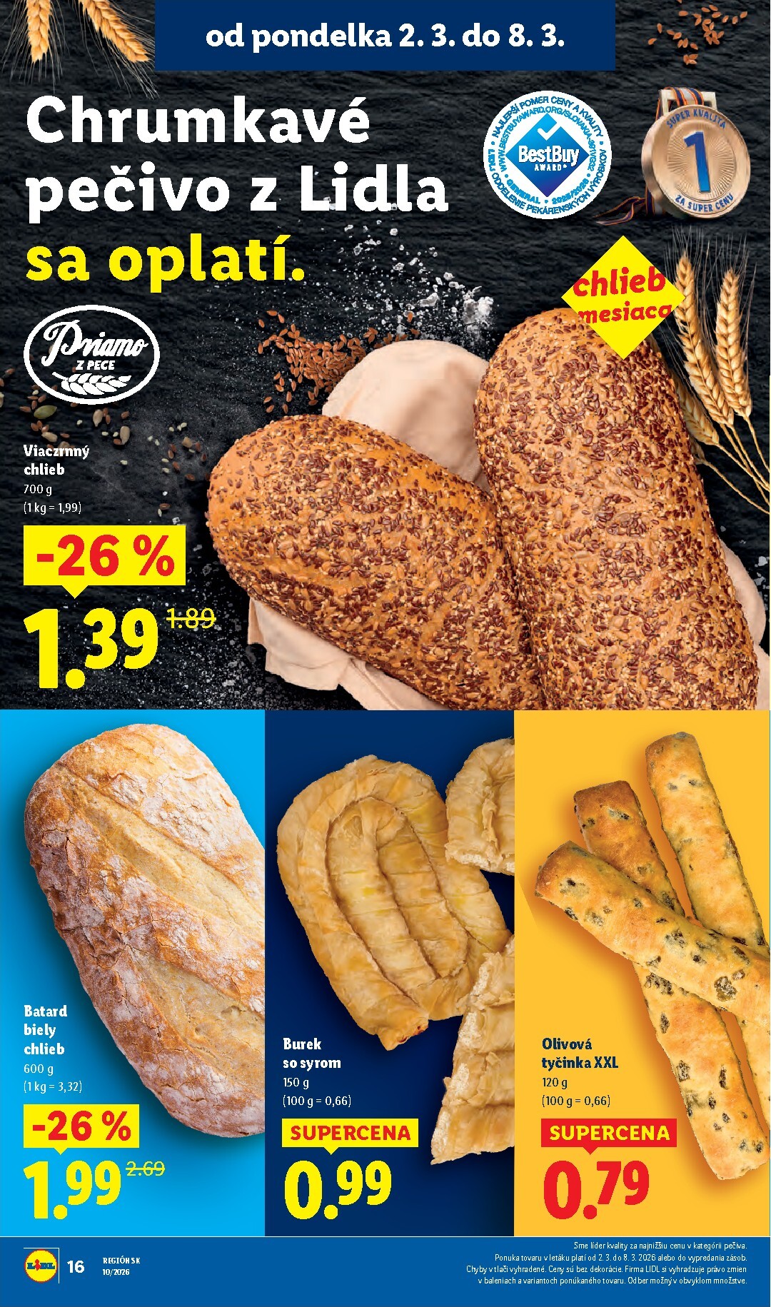 lidl - Leták Lidl platný od 02.03.2026 do 08.03.2026 - page: 16
