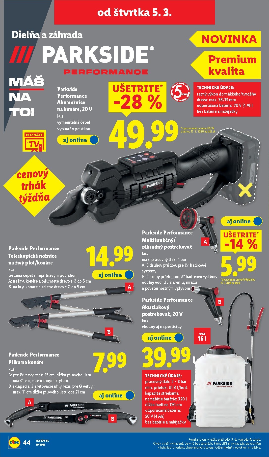 lidl - Leták Lidl platný od 02.03.2026 do 08.03.2026 - page: 92