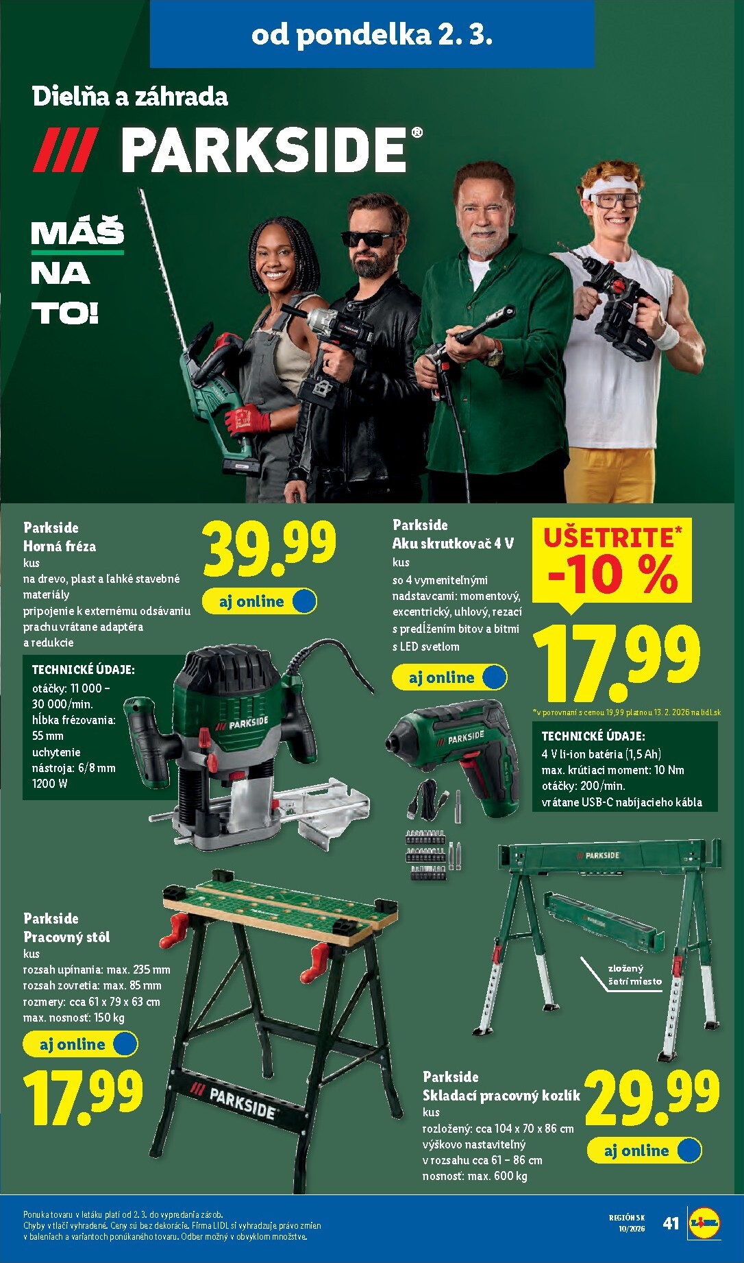 lidl - Leták Lidl platný od 02.03.2026 do 08.03.2026 - page: 57