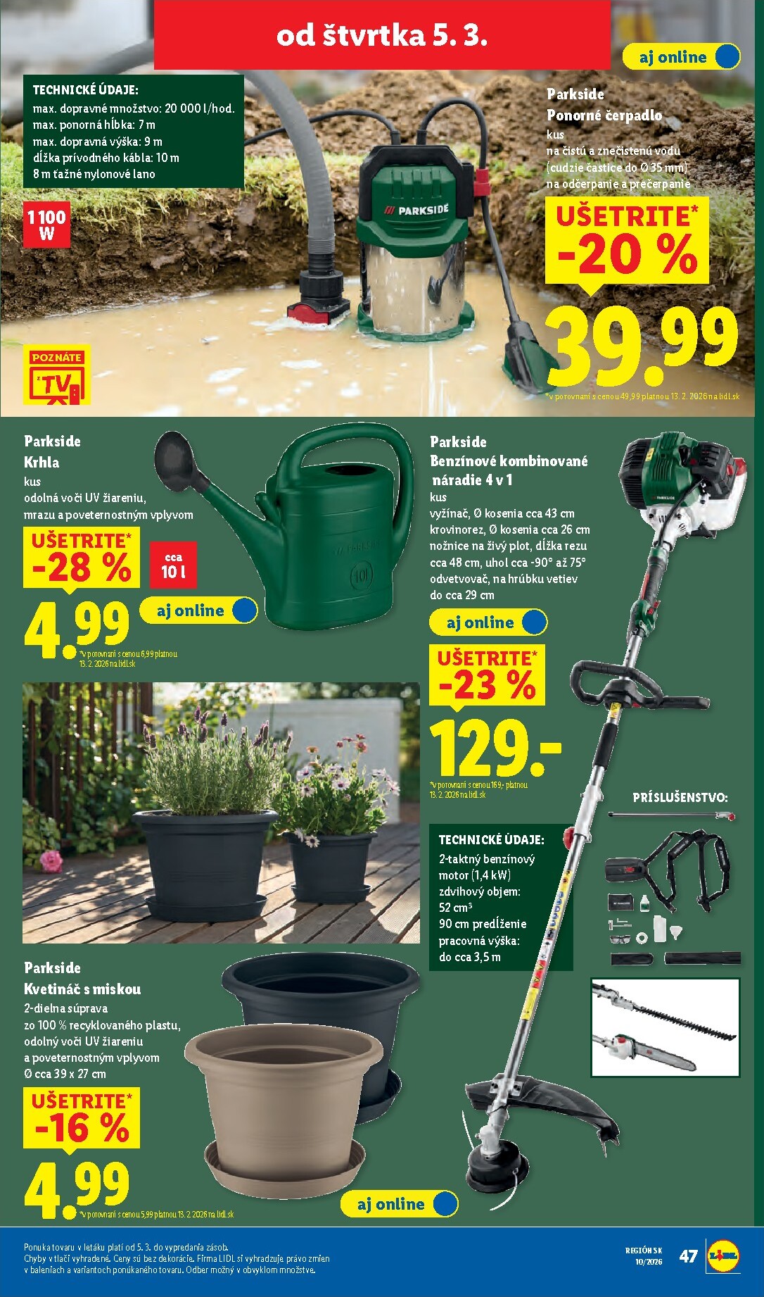 lidl - Leták Lidl platný od 02.03.2026 do 08.03.2026 - page: 95