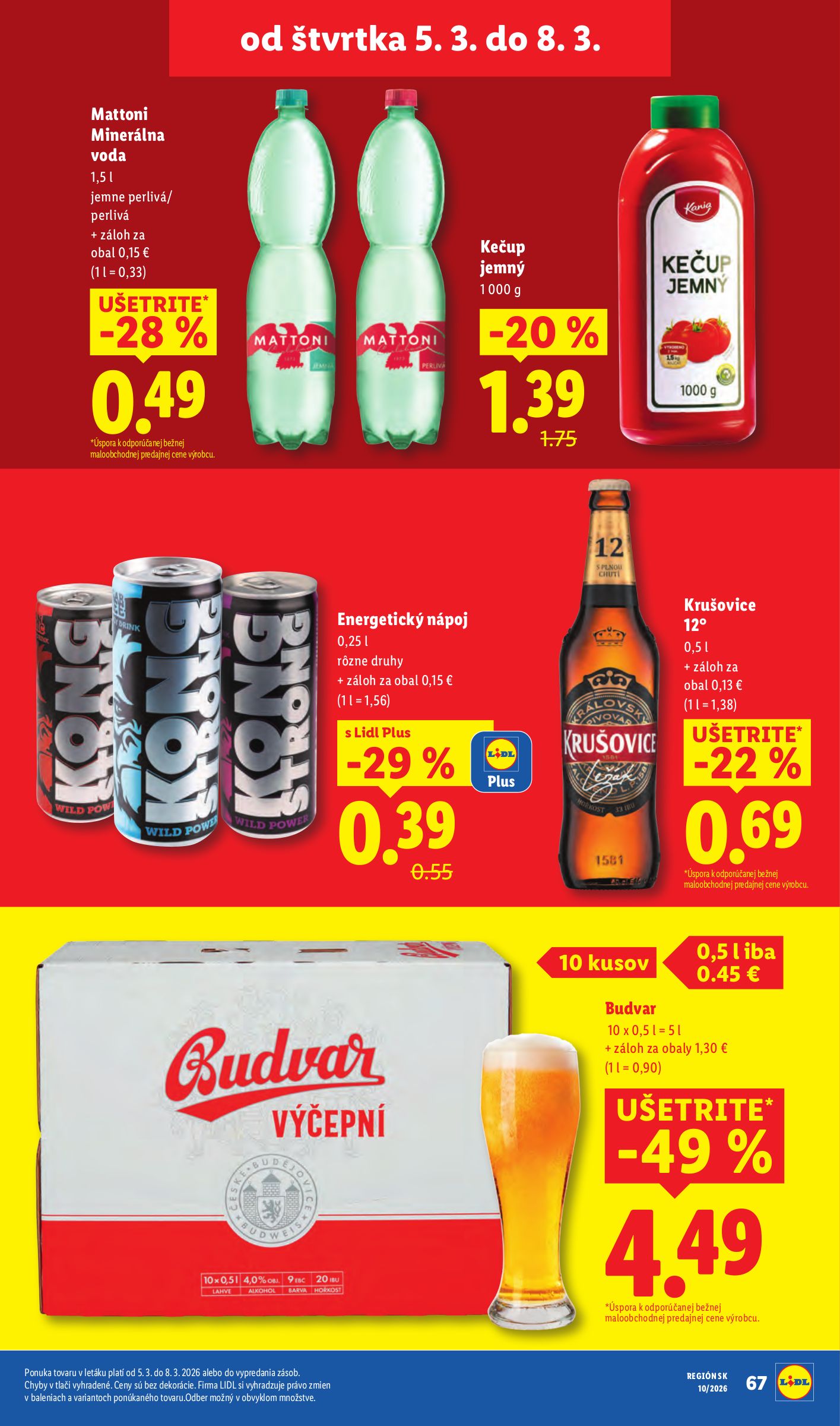 lidl - Leták Lidl platný od 05.03.2026 do 08.03.2026 - page: 19