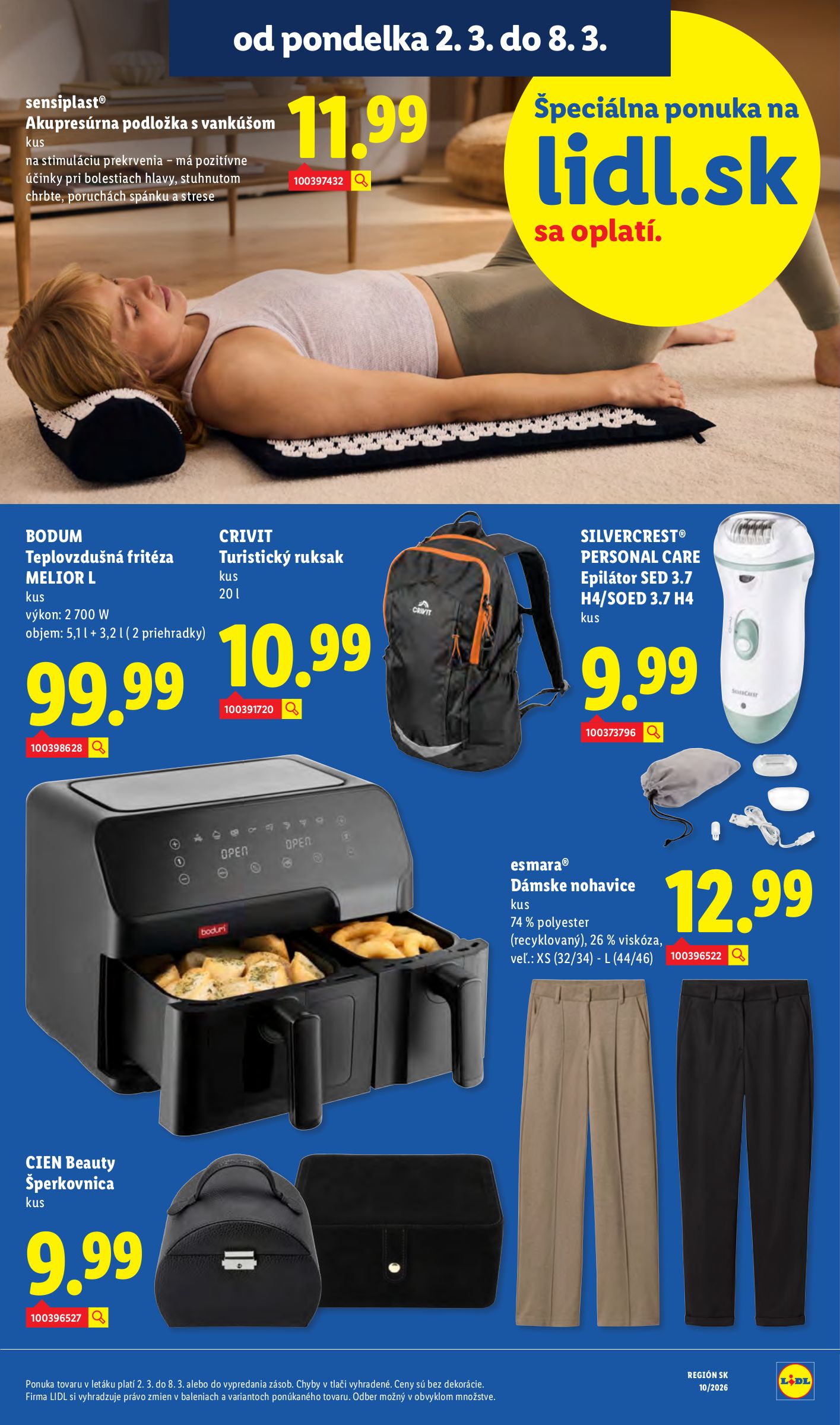 lidl - Leták Lidl platný od 05.03.2026 do 08.03.2026 - page: 99