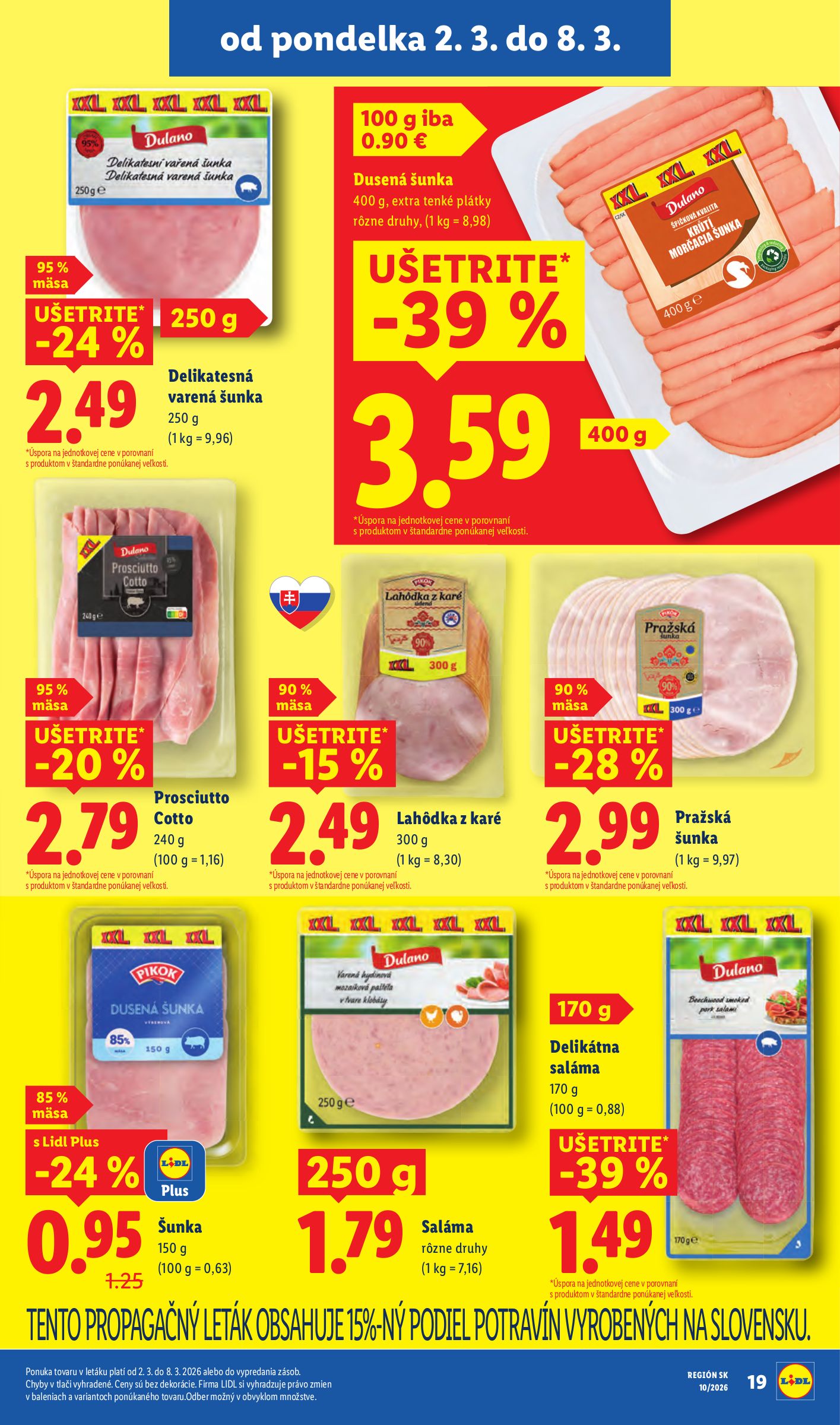 lidl - Leták Lidl platný od 05.03.2026 do 08.03.2026 - page: 61