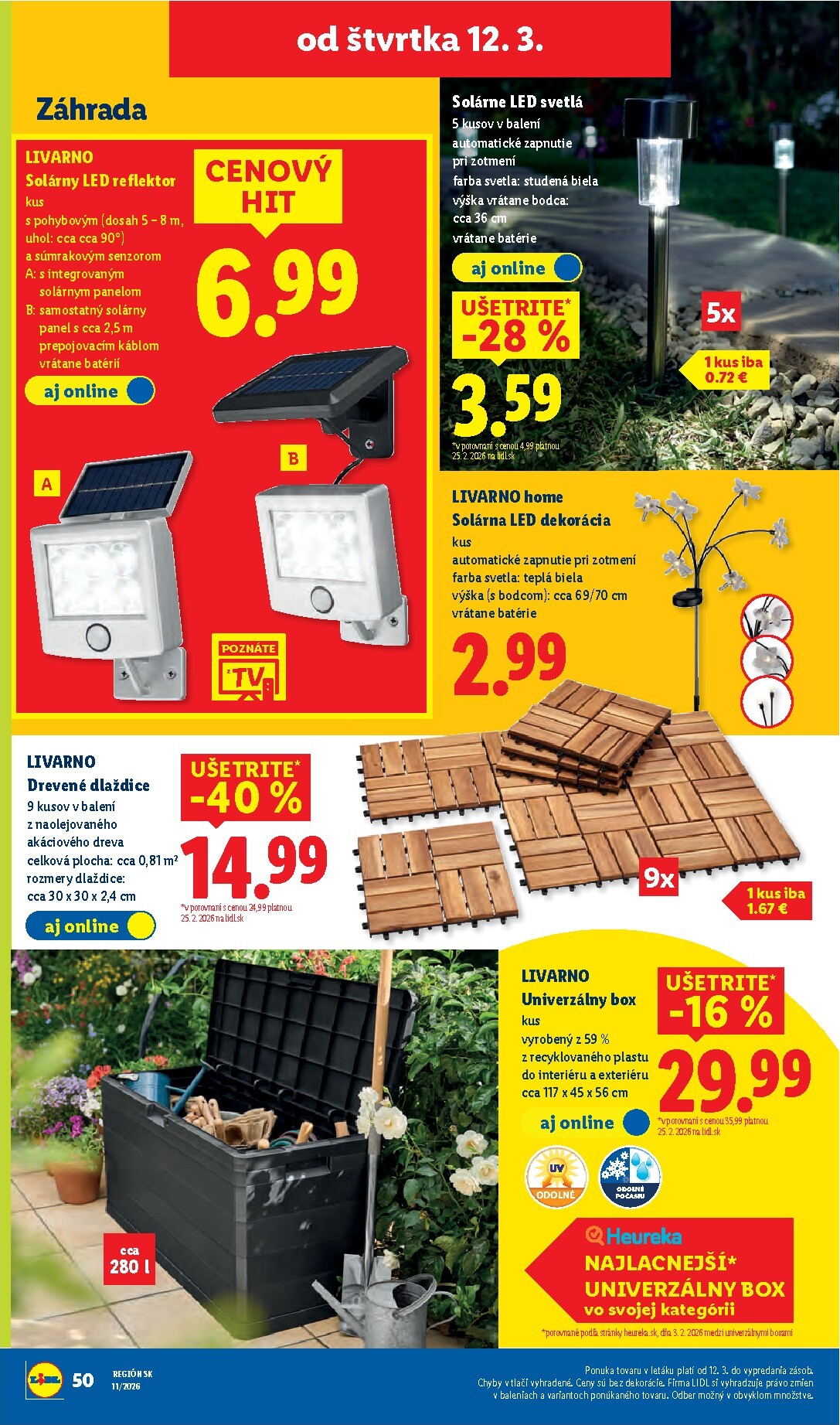 lidl - Leták Lidl platný od 09.03.2026 do 15.03.2026 - page: 84