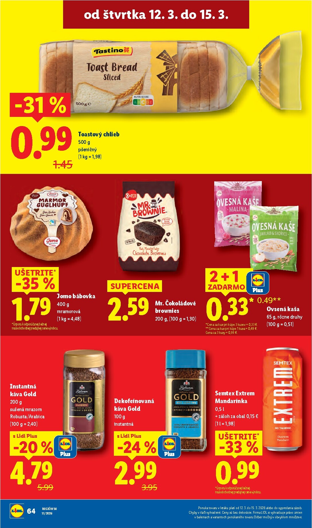 lidl - Leták Lidl platný od 09.03.2026 do 15.03.2026 - page: 64