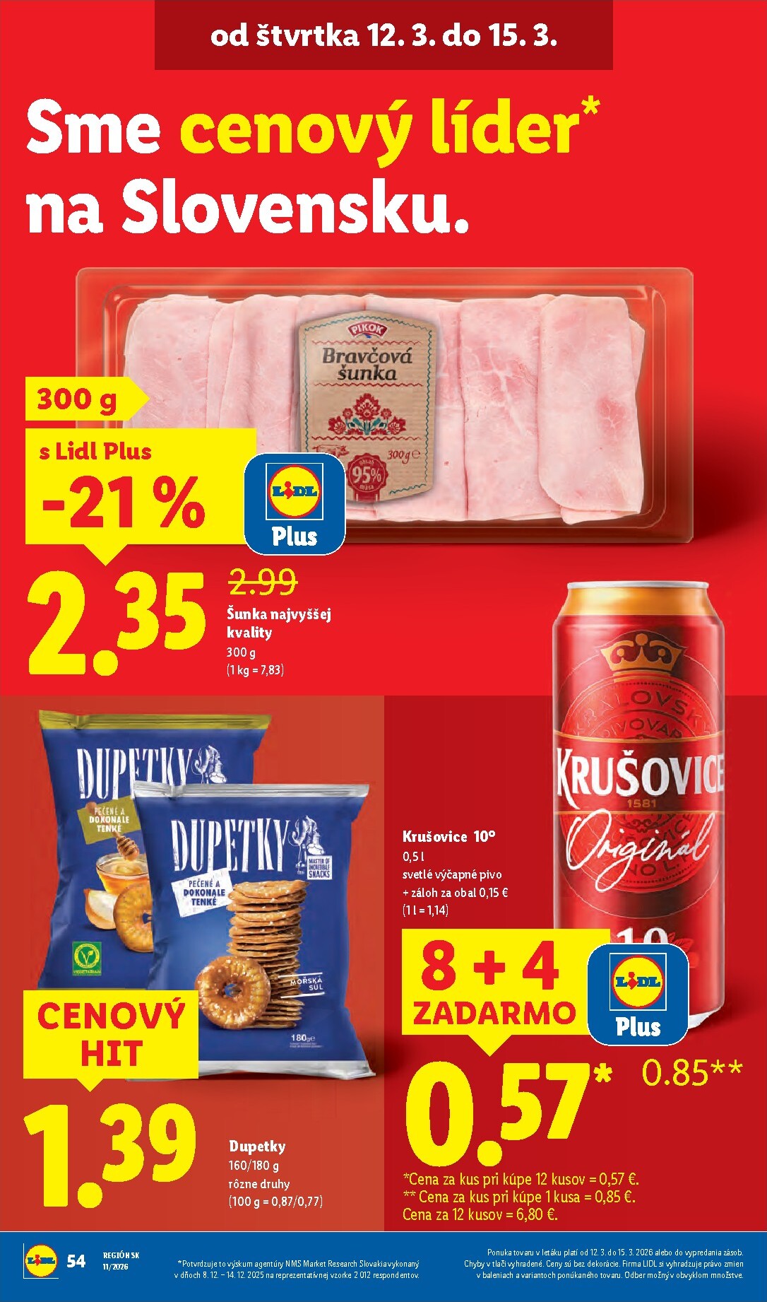 lidl - Leták Lidl platný od 09.03.2026 do 15.03.2026 - page: 54