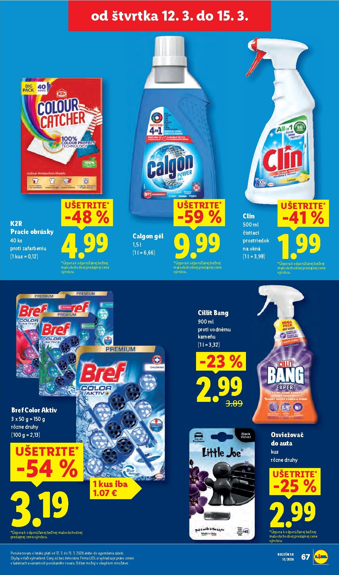 lidl - Leták Lidl platný od 09.03.2026 do 15.03.2026 - page: 71