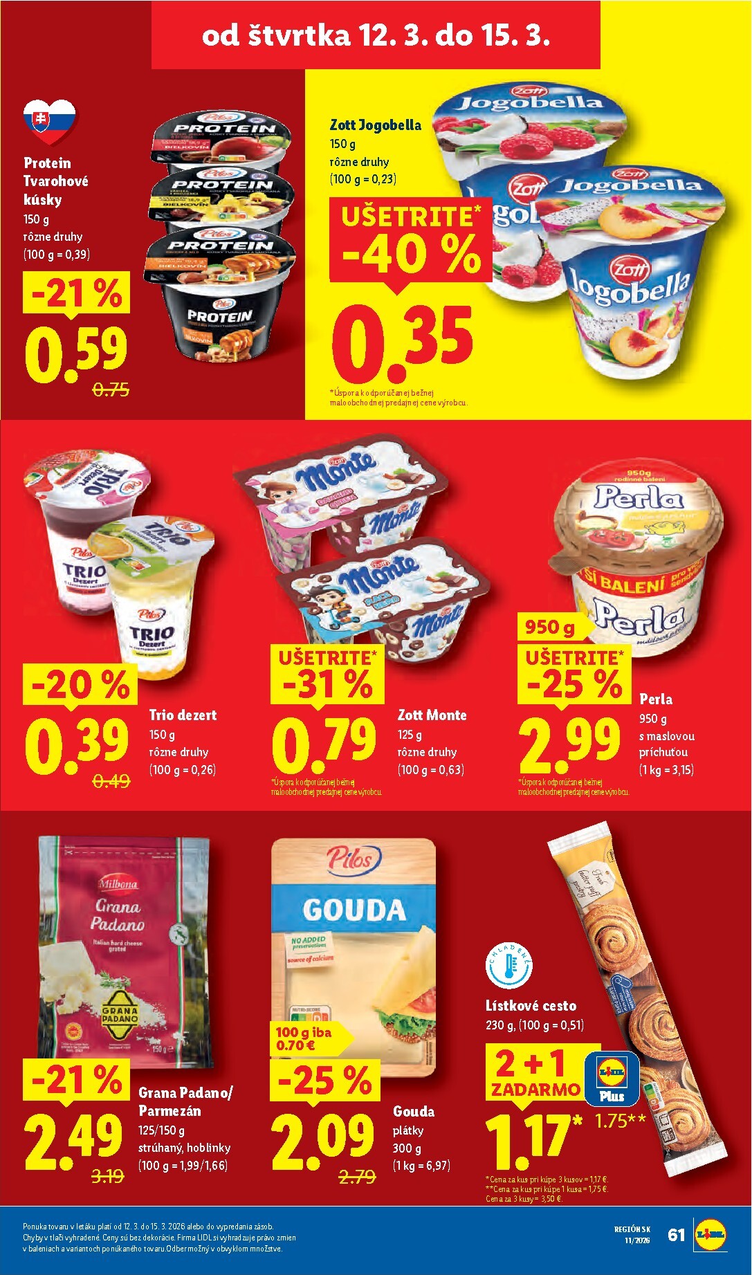 lidl - Leták Lidl platný od 09.03.2026 do 15.03.2026 - page: 61