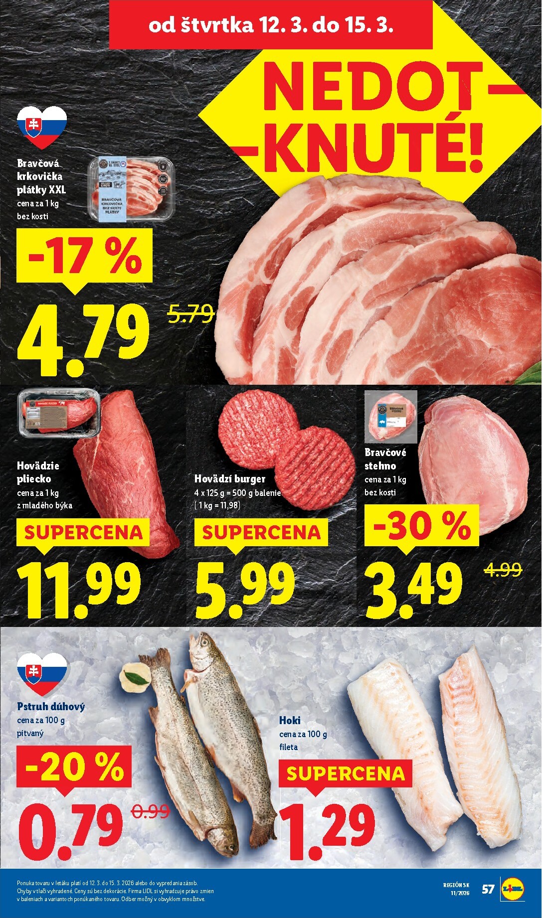 lidl - Leták Lidl platný od 09.03.2026 do 15.03.2026 - page: 57