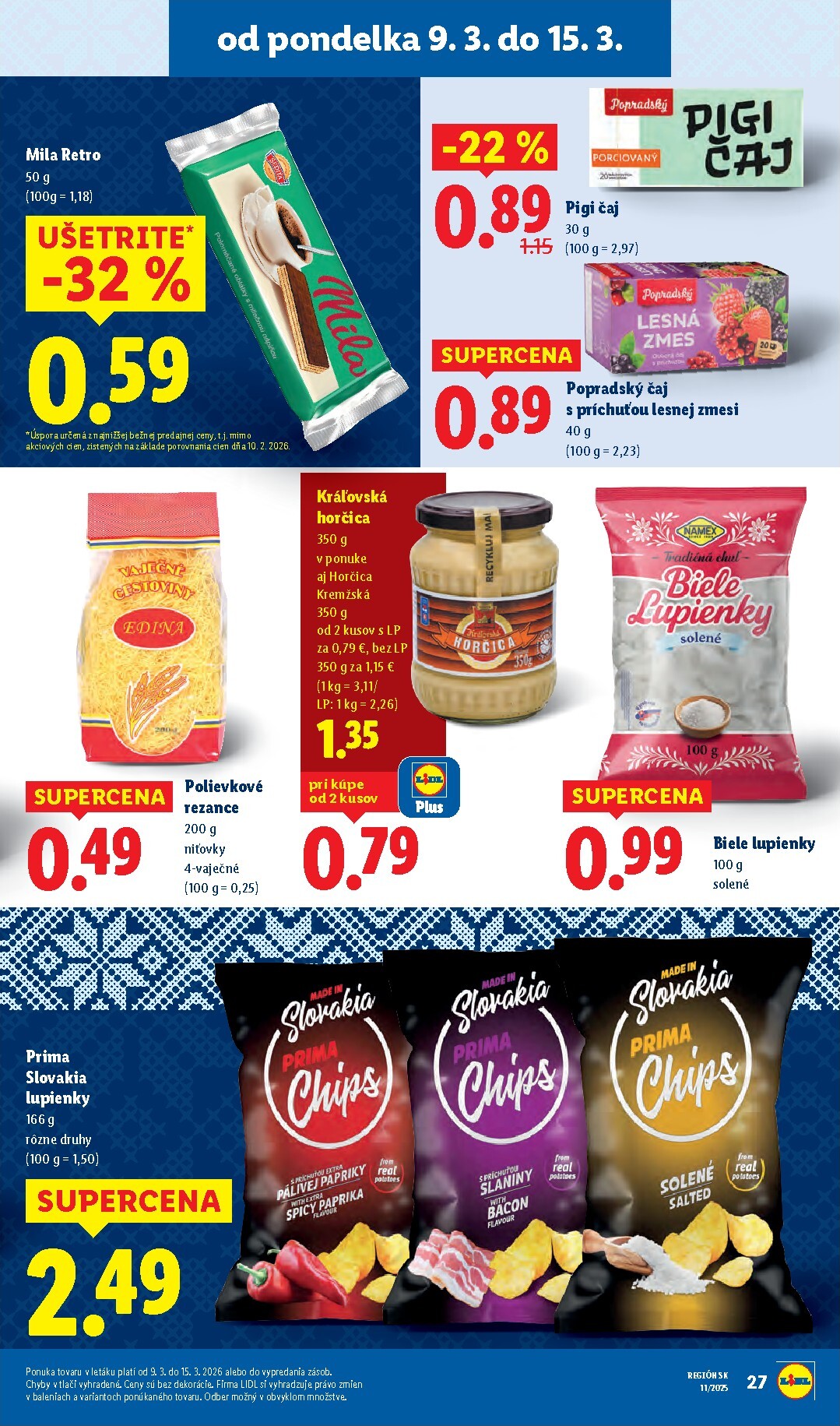 lidl - Leták Lidl platný od 09.03.2026 do 15.03.2026 - page: 31